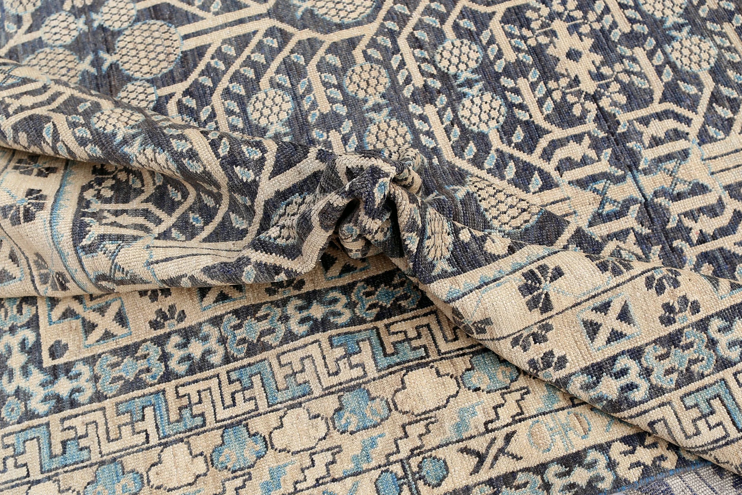 Khotan Wool Rug (9'0" x 11'10")