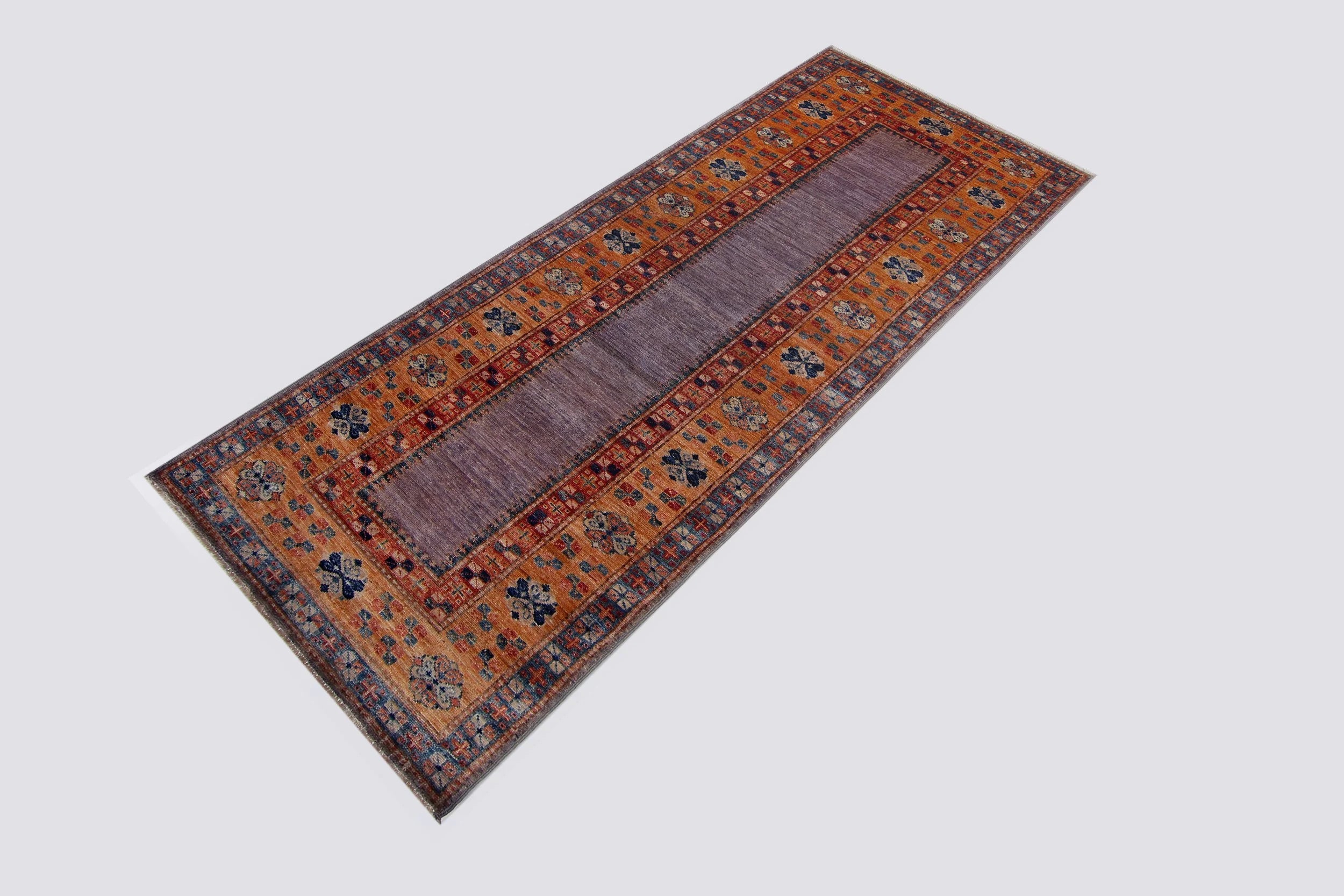Modern Tribal Wool Rug Runner (2'5" x 6'8")