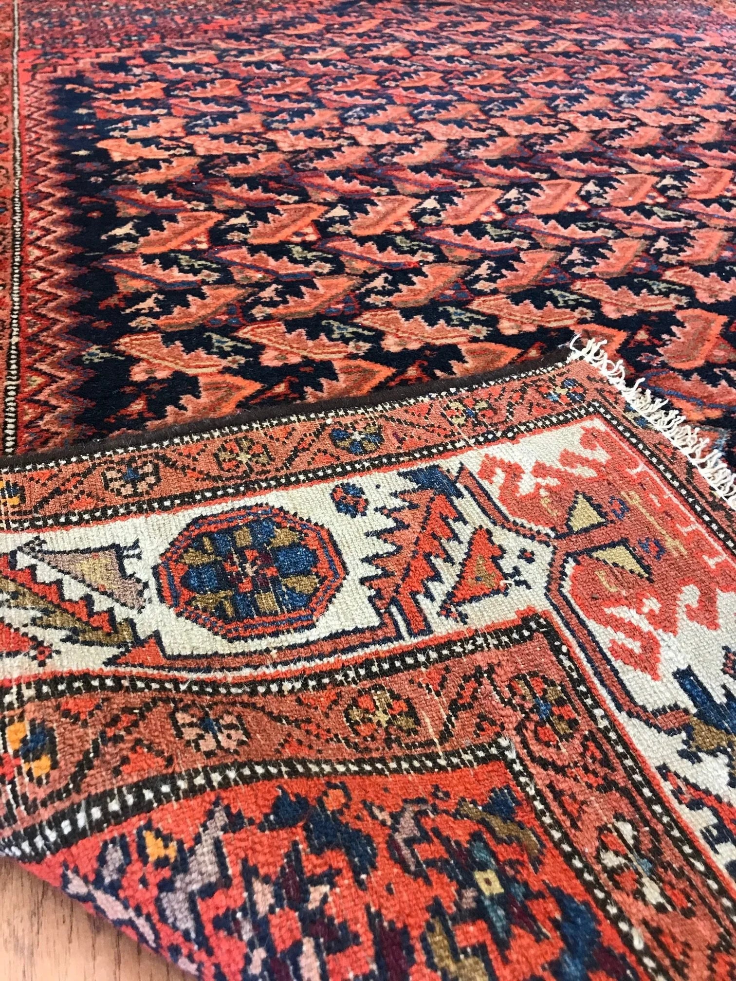 Malayer Antique Rug (4'10" x 5'10")