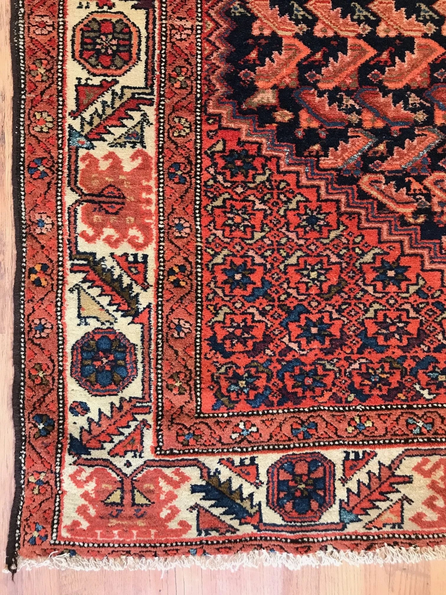 Malayer Antique Rug (4'10" x 5'10")