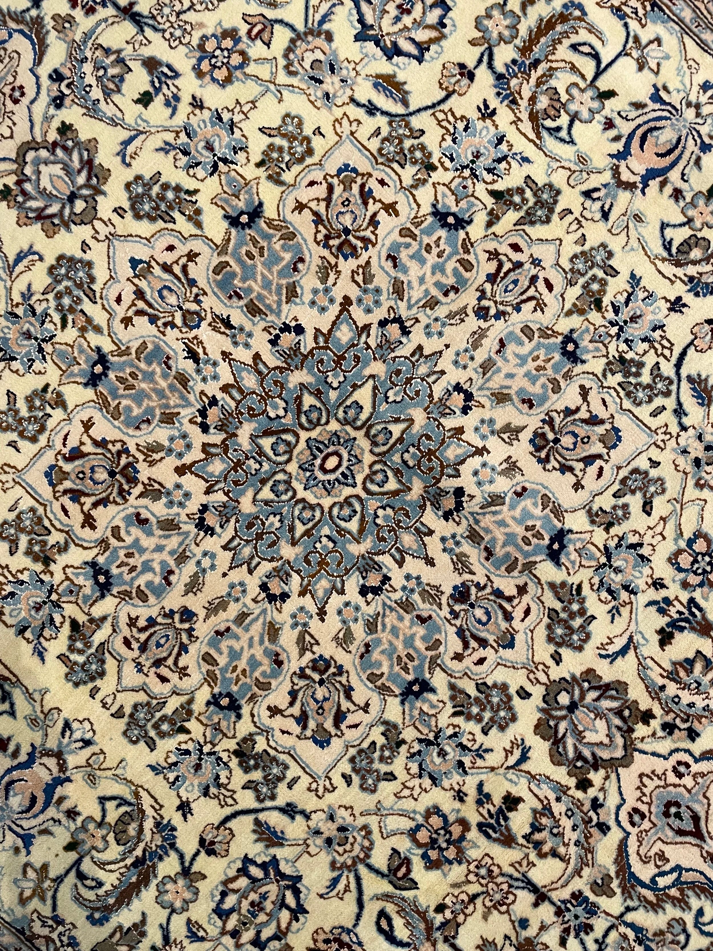 Naeen Wool & Silk Rug (7x10)