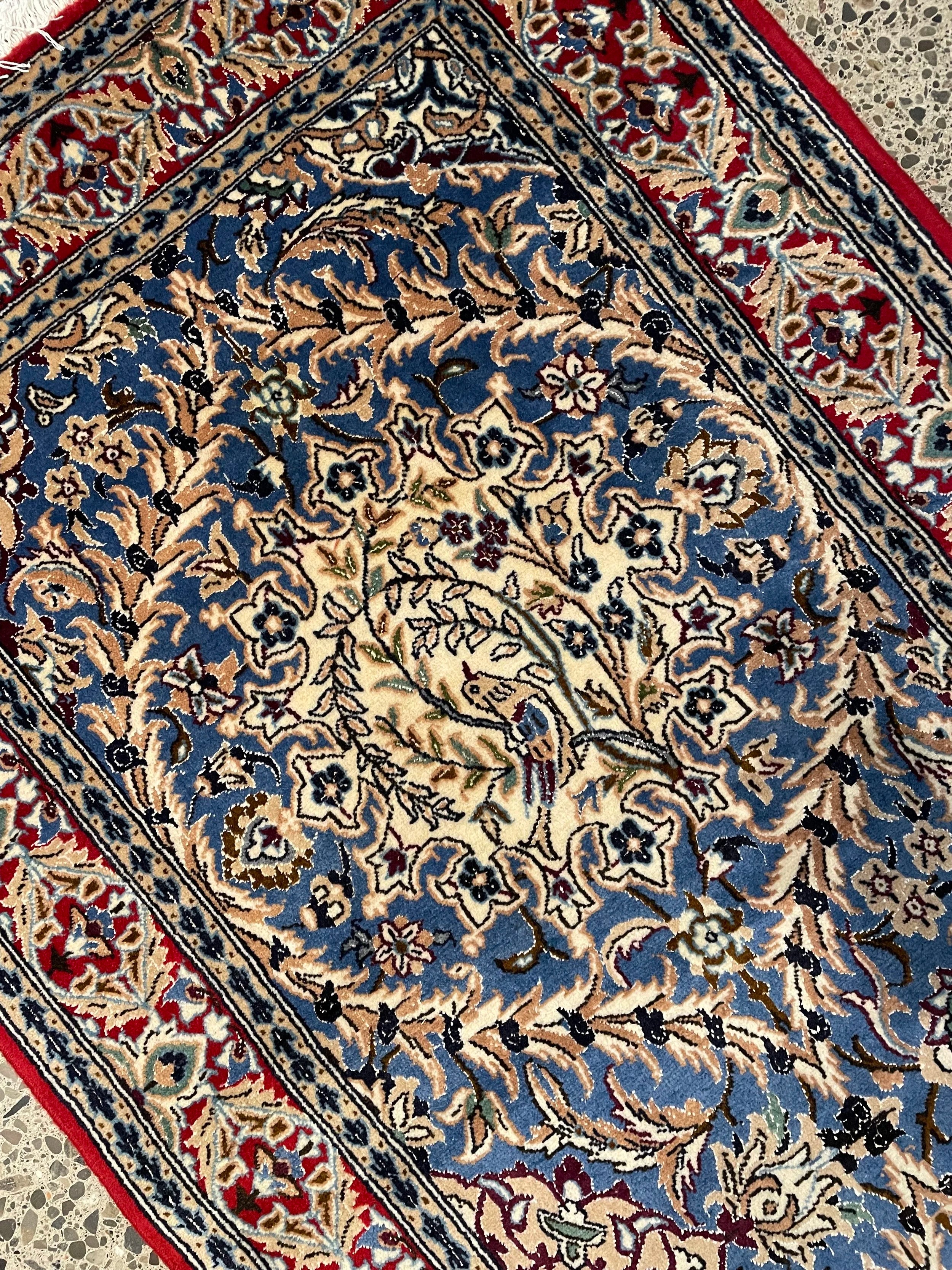 Naeen Wool & Silk Rug Runner (2'9" x 9'0")