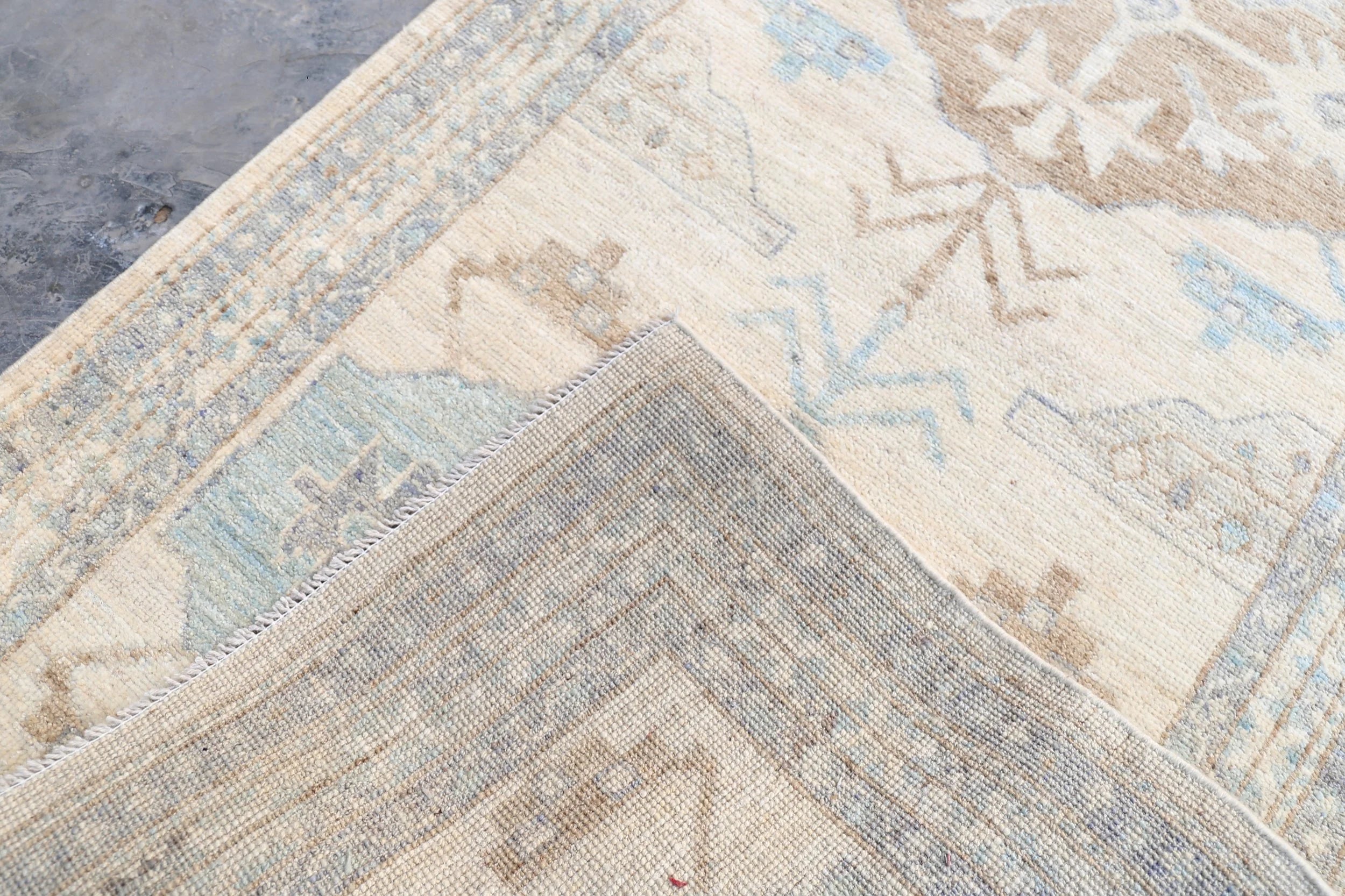 Oushak Wool Rug Runner (3'1" x 8'0")
