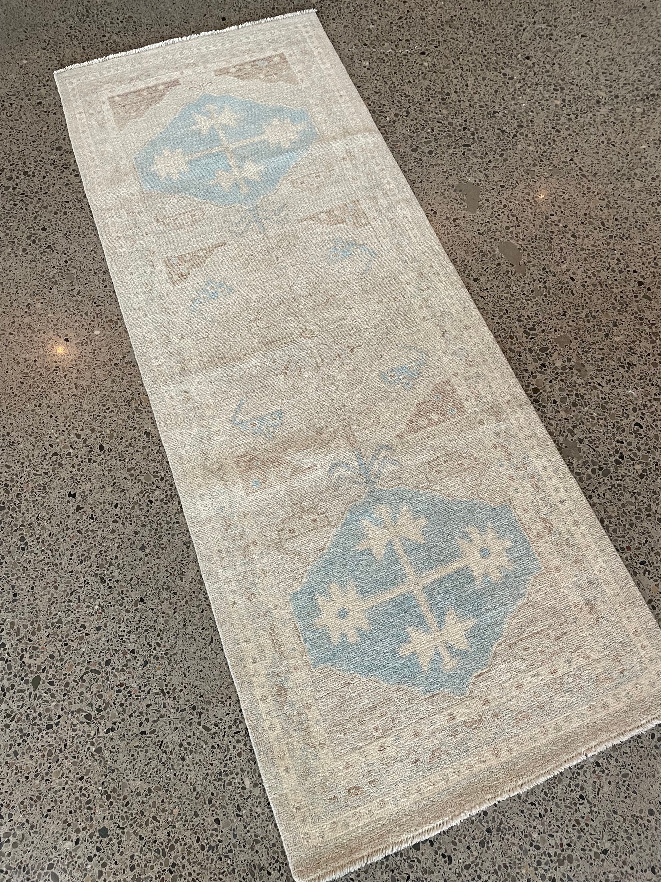 Oushak Rug (3'1" x 8'3")
