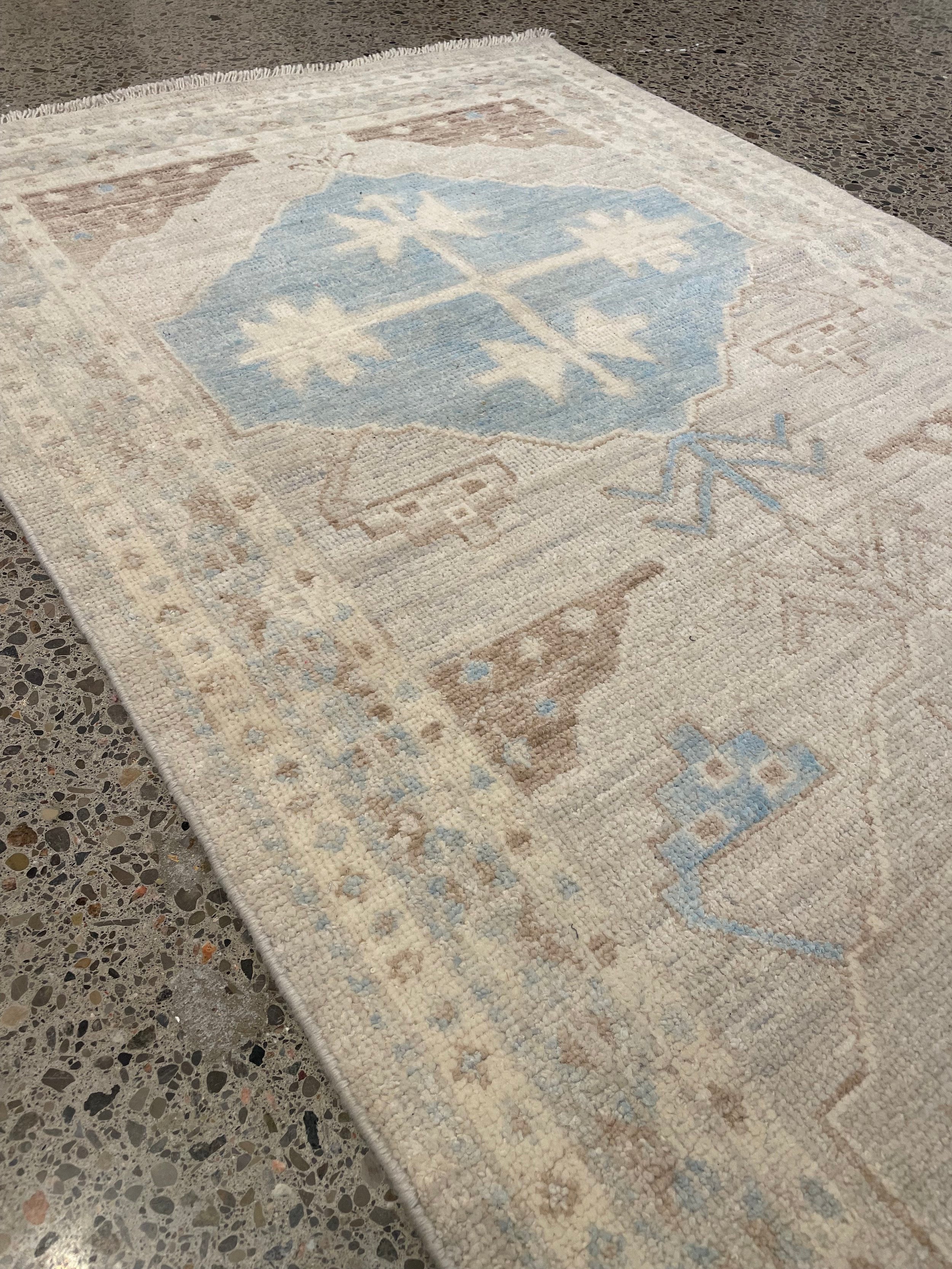 Oushak Rug (3'1" x 8'3")