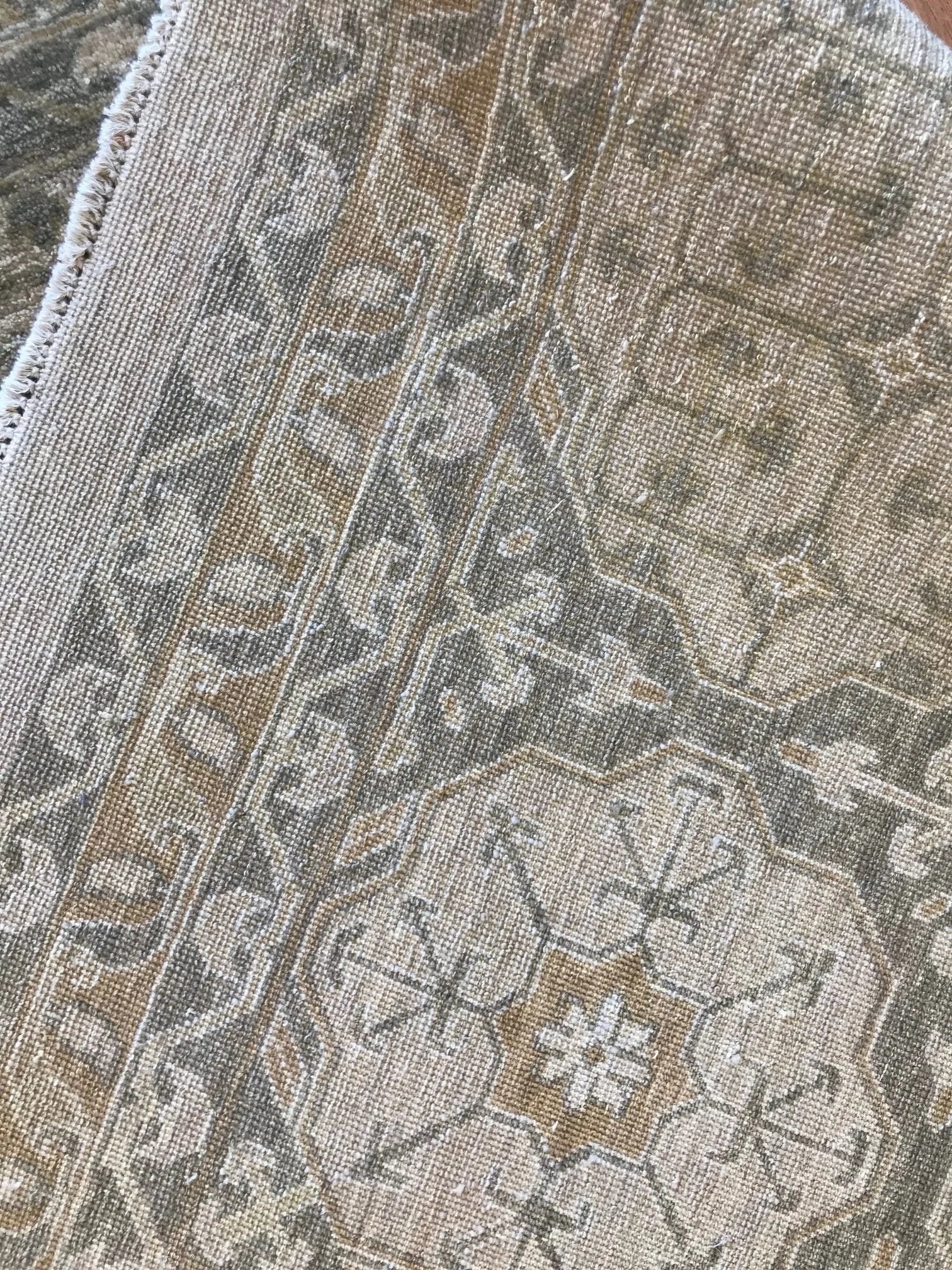 Mamluk Neutral Wool Rug (11'11" x 14'10")