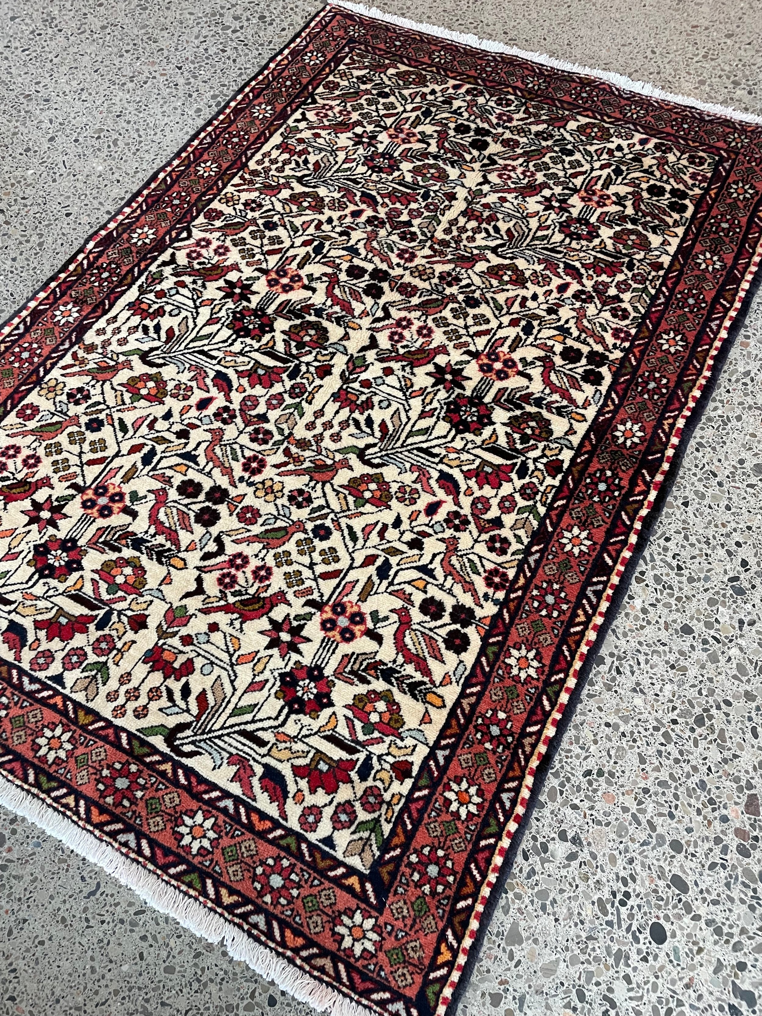 Rudbar Wool Rug (3'2" x 4'10")