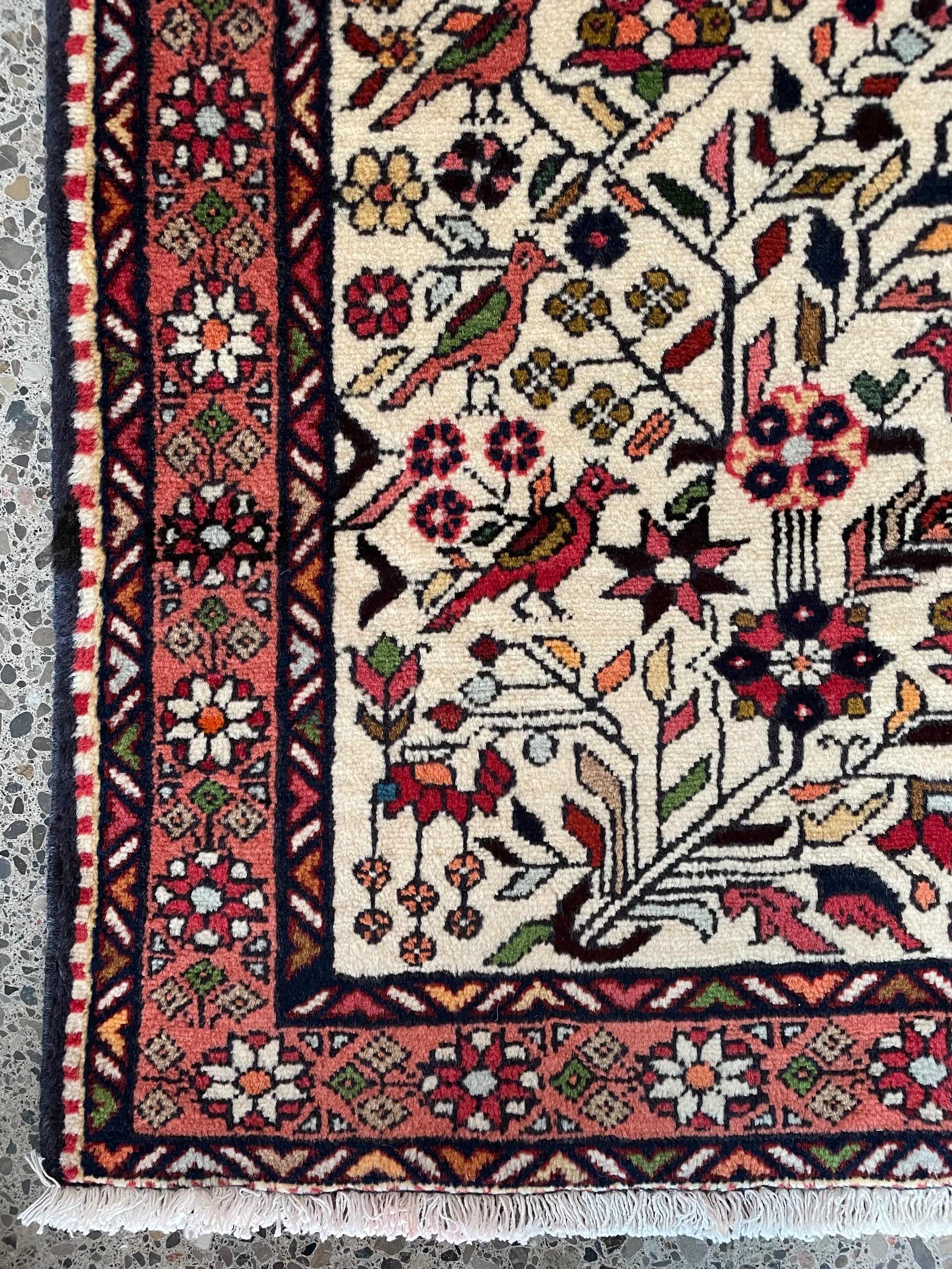 Rudbar Wool Rug (3'2" x 4'10")