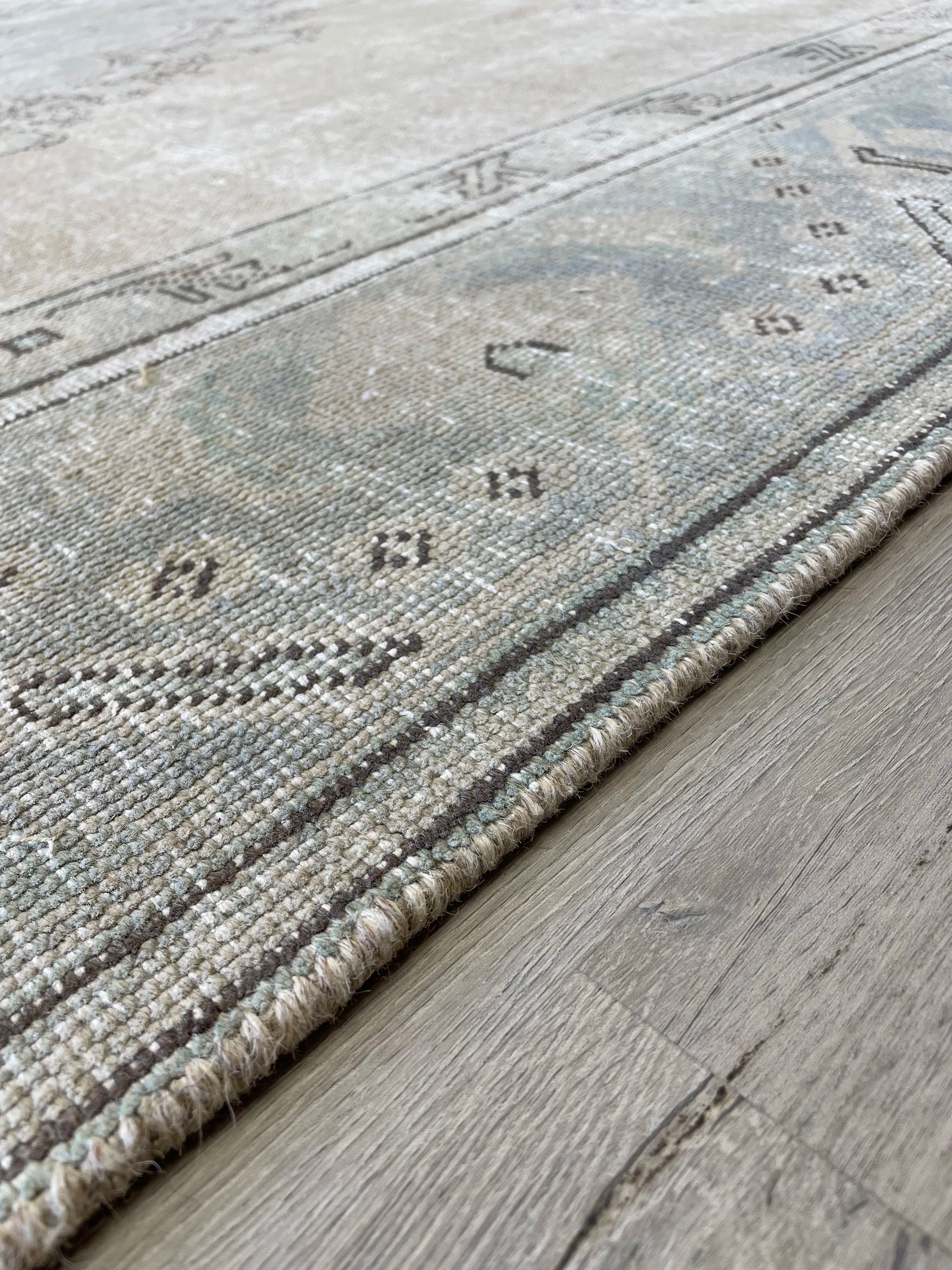 Muted Vintage Wool Rug (9'5" x 12'6")