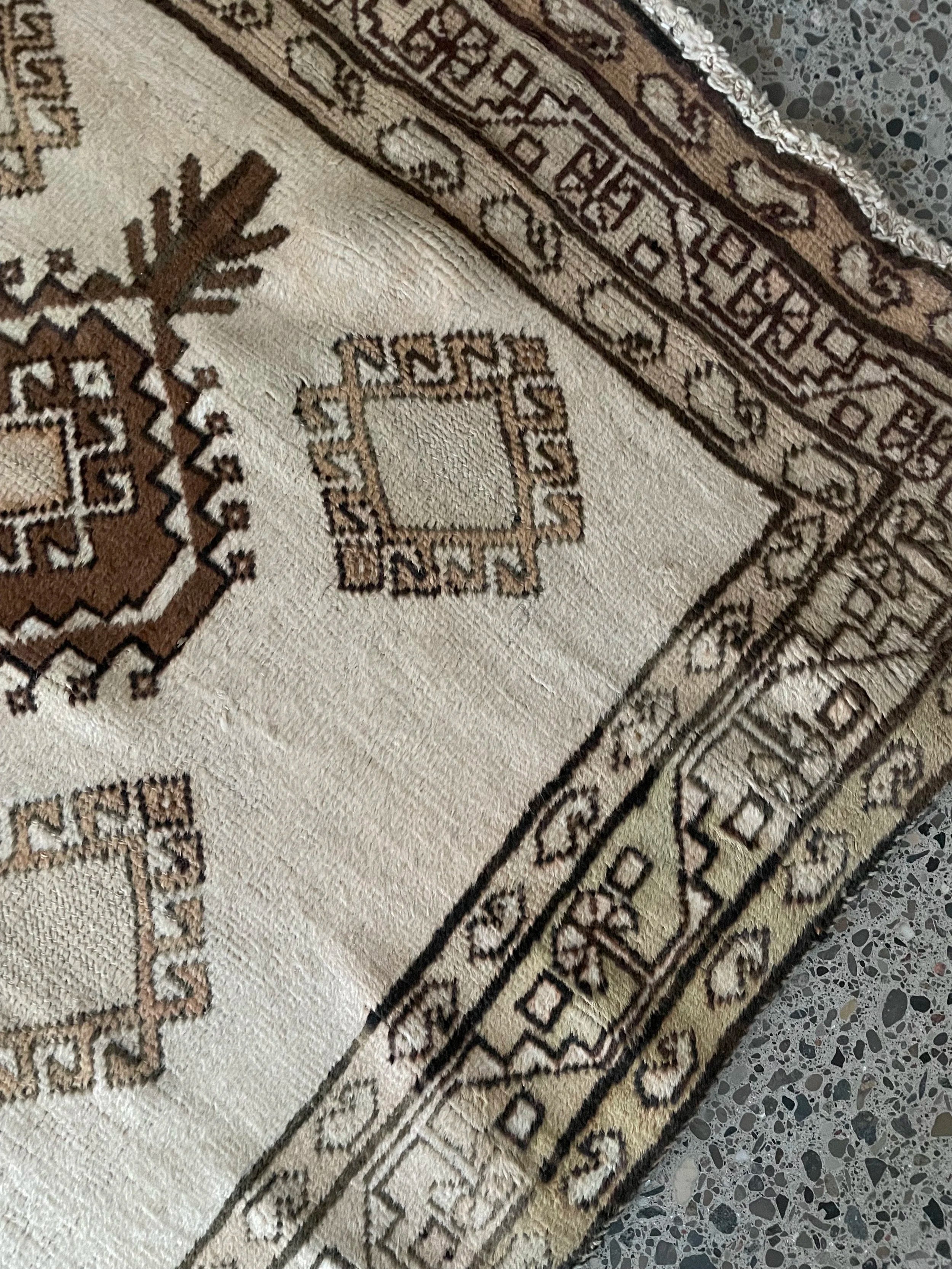 Shiraz Vintage Wool Rug (3'4" x 6'5")