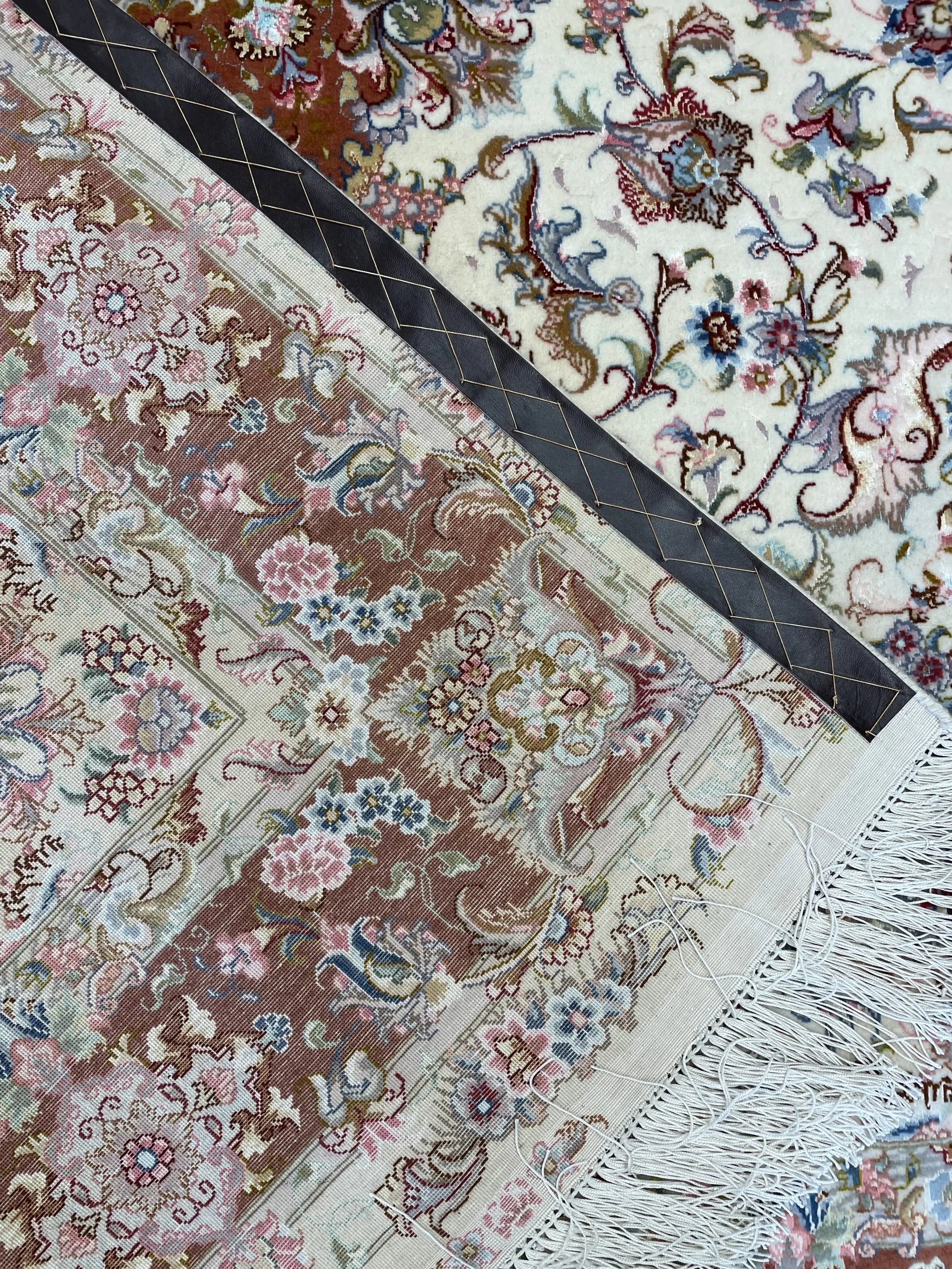 Tabriz Wool & Silk Rug (4'11" x 6'8")