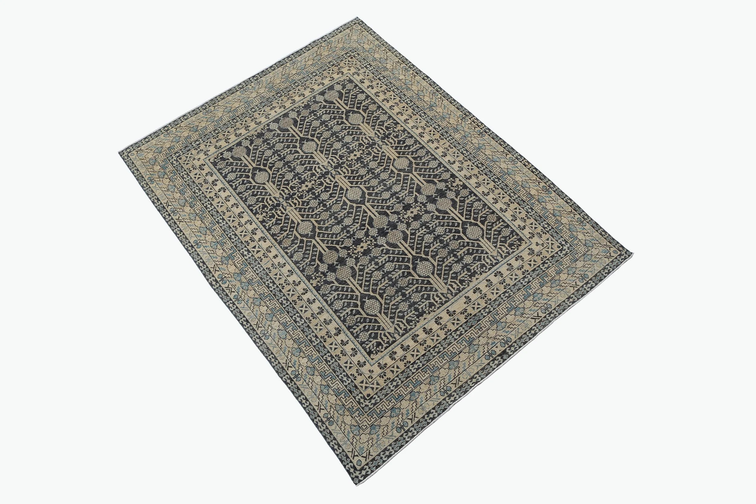 Khotan Wool Rug (9'0" x 11'10")