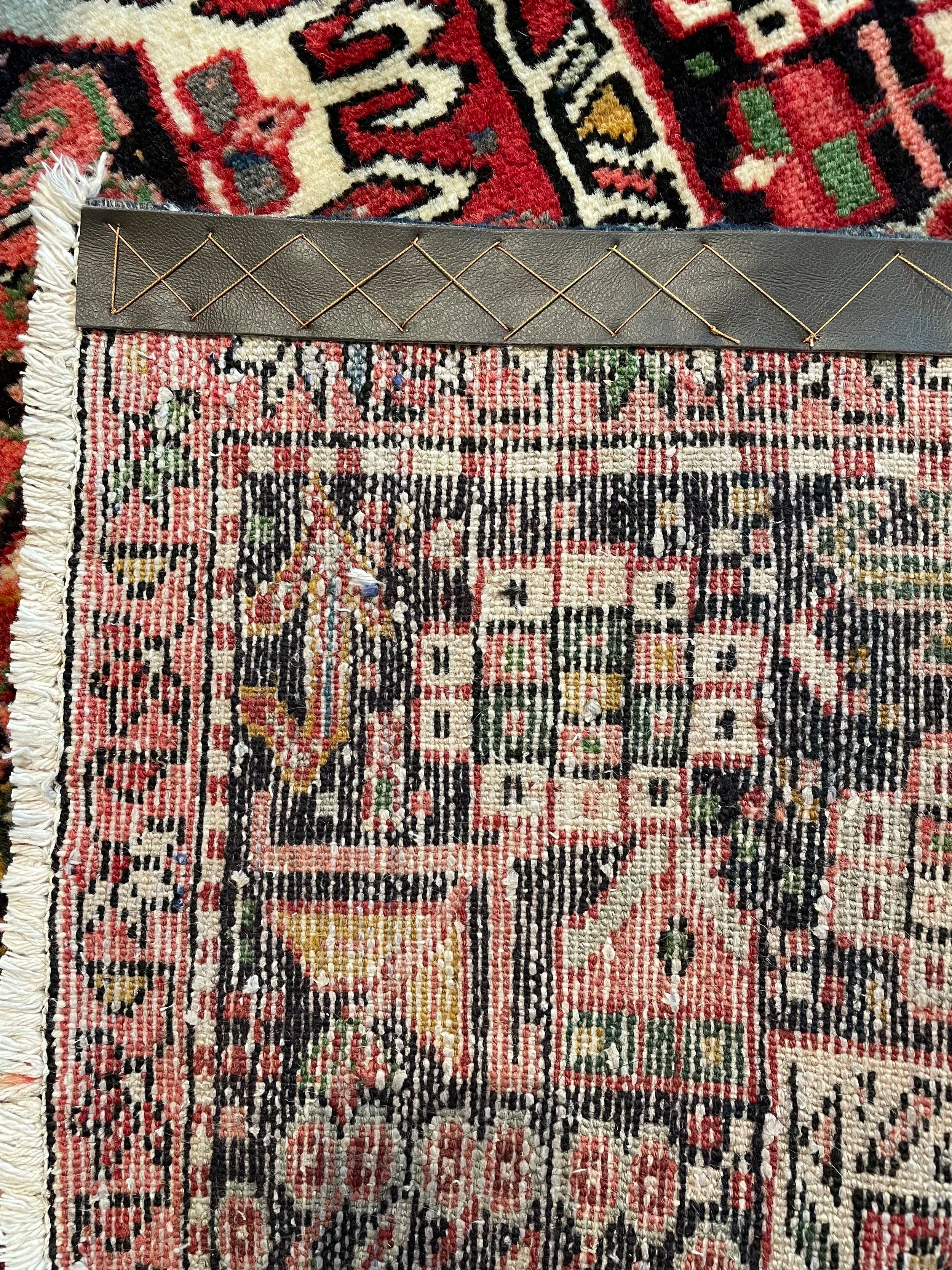Karajeh Vintage Wool Rug (3'5" x 4'8")