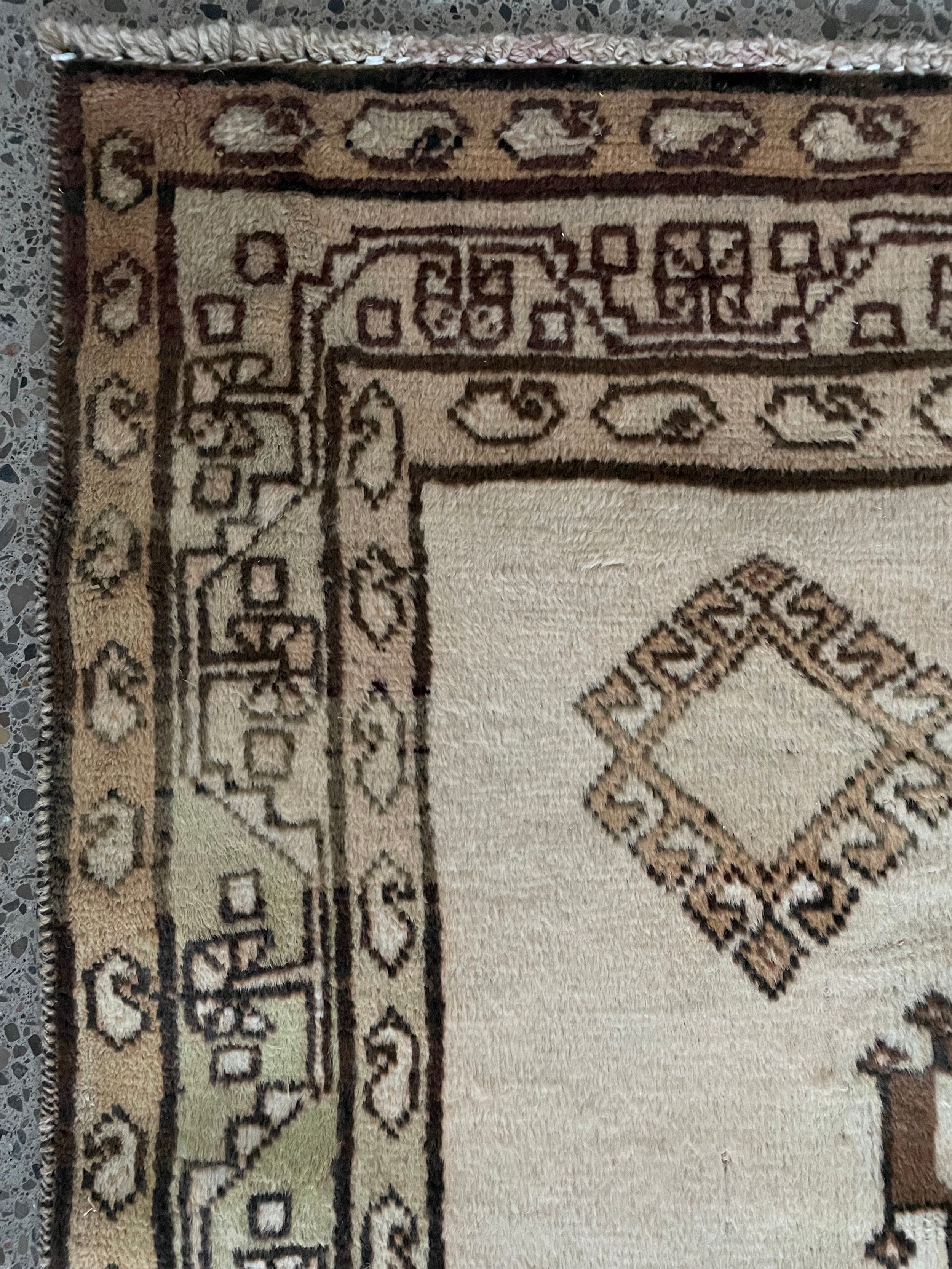 Shiraz Vintage Wool Rug (3'4" x 6'5")