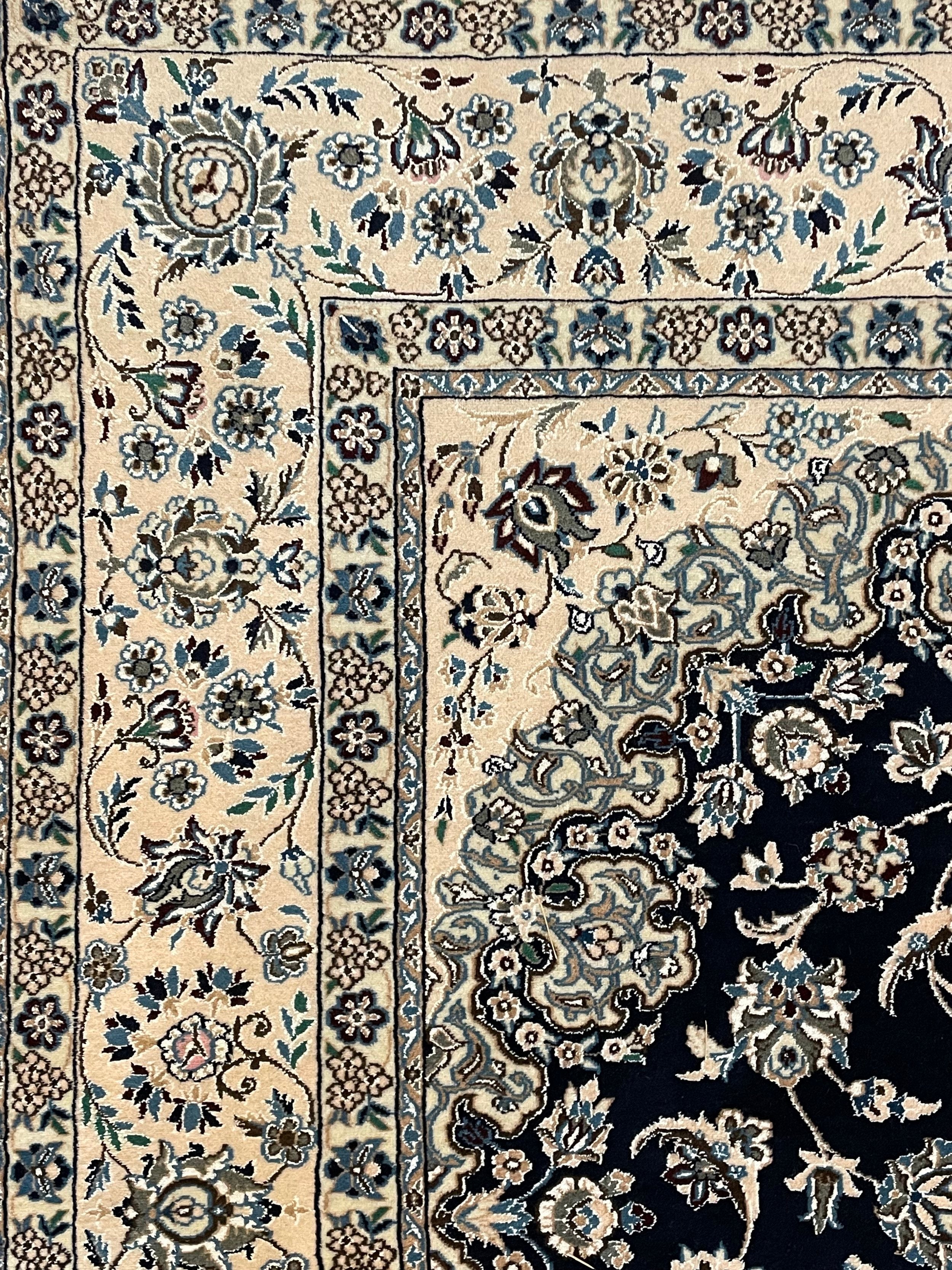 Naeen Wool & Silk Rug (6'8" x 9'7")