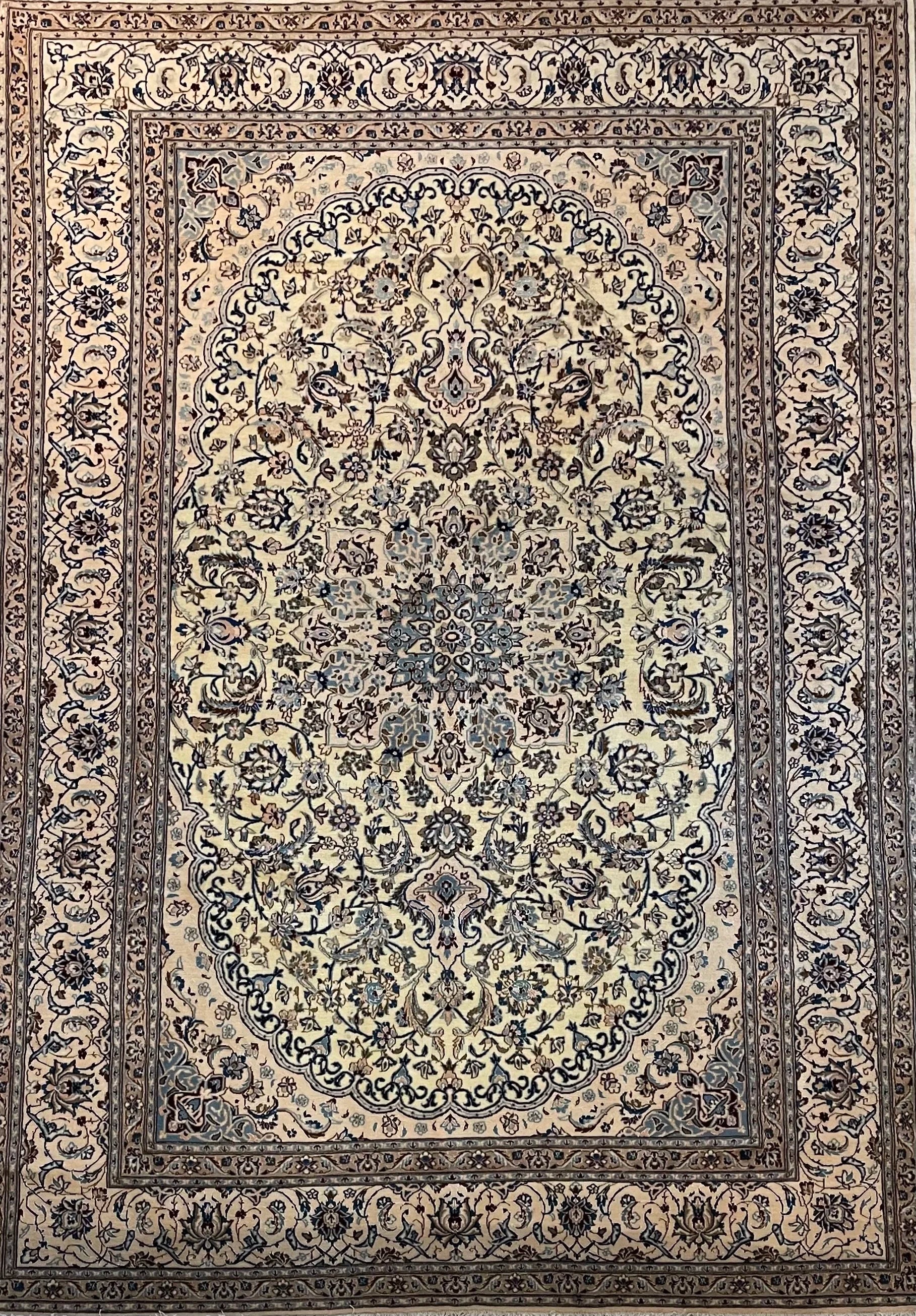 Naeen Wool & Silk Rug (7x10)