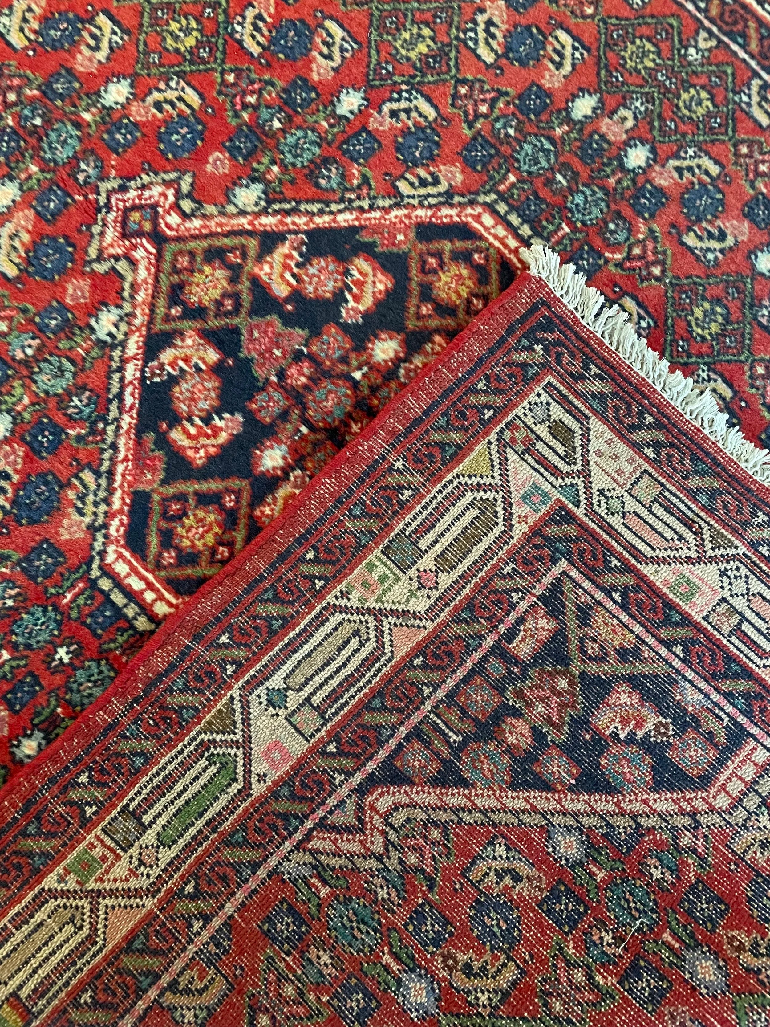 Hosseinabad Wool Rug (3'5" x 4'9")
