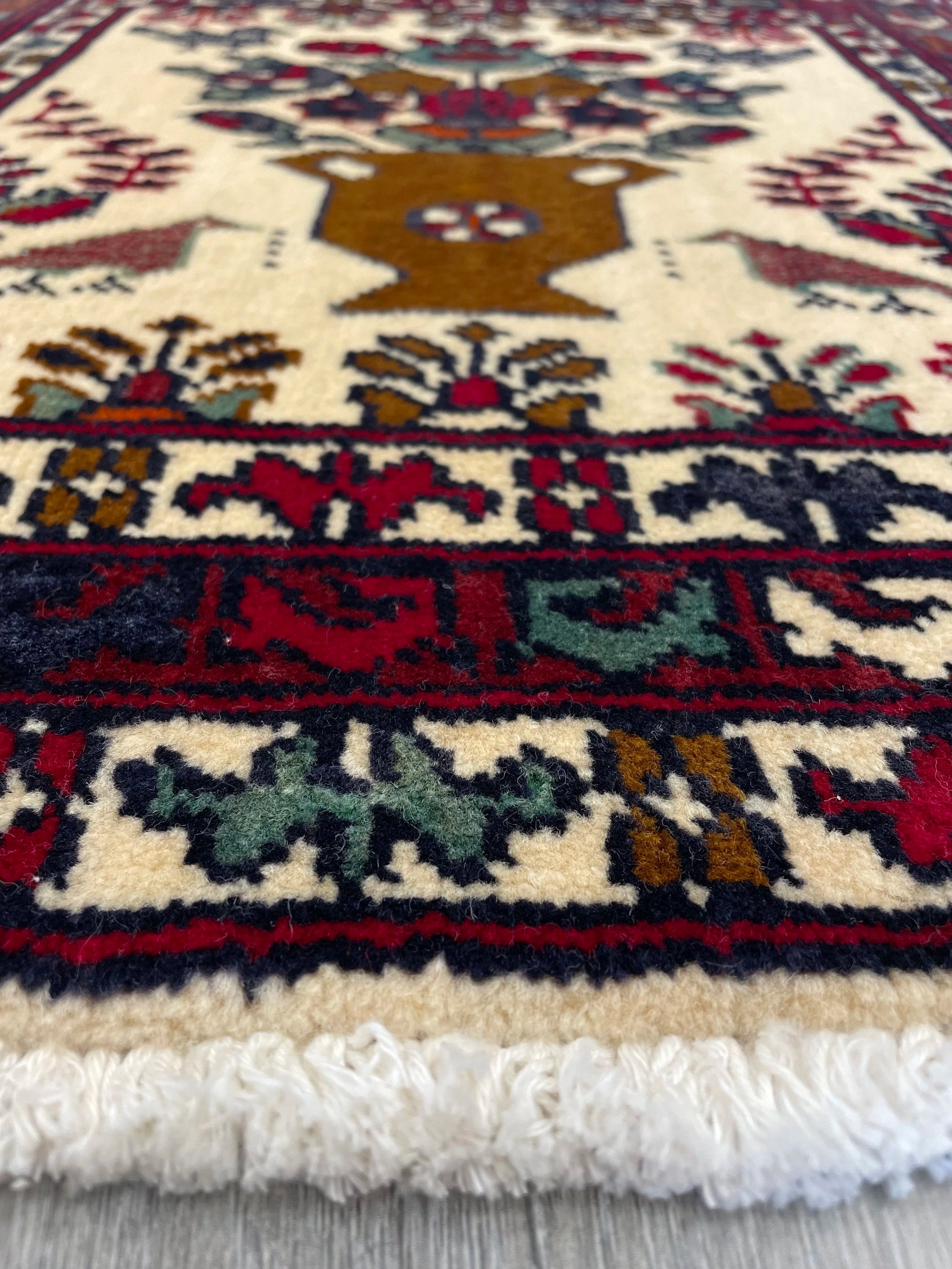 Rudbar Mini Wool Rug (2'1" x 2'1")