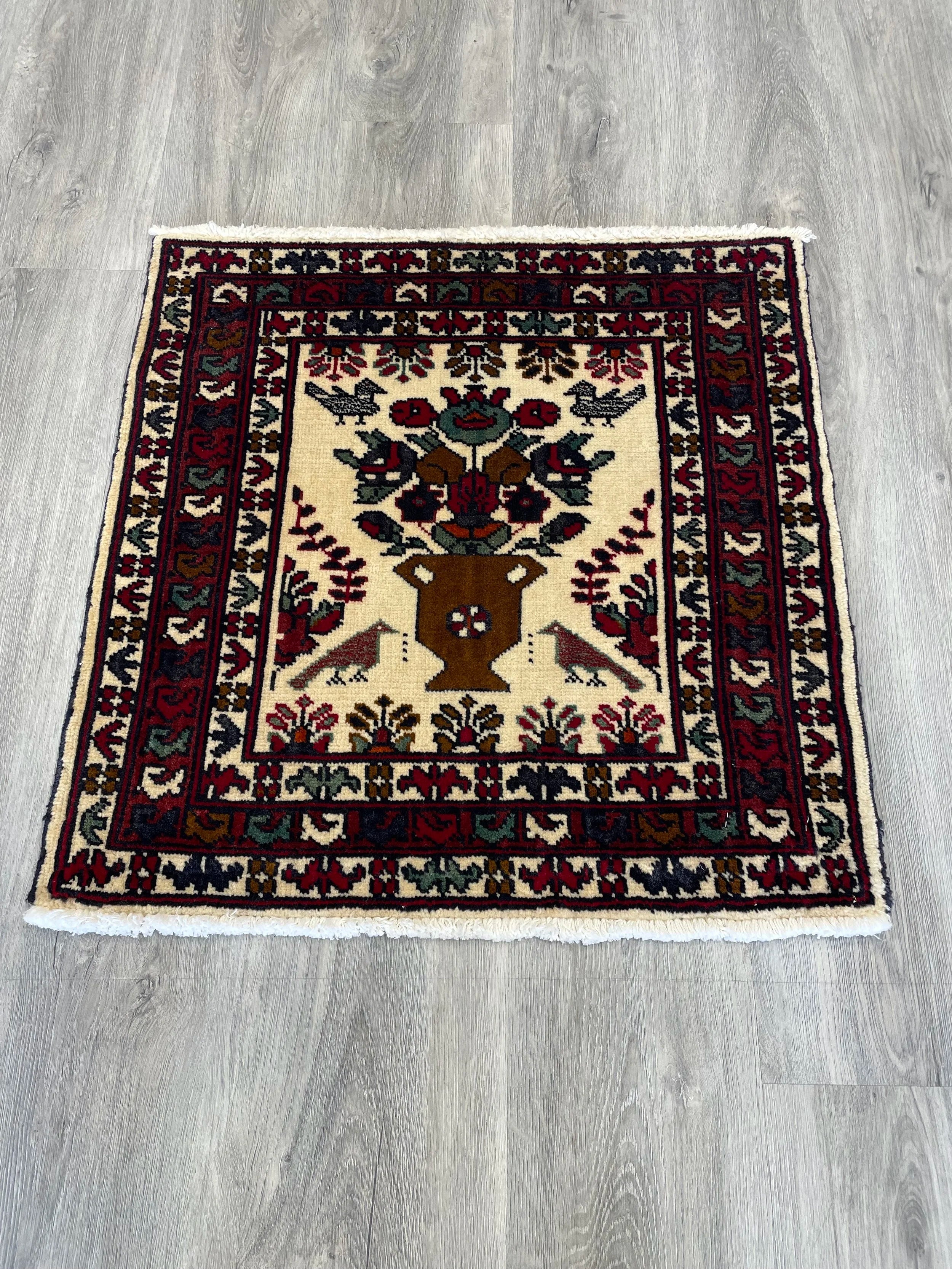 Rudbar Mini Wool Rug (2'1" x 2'1")
