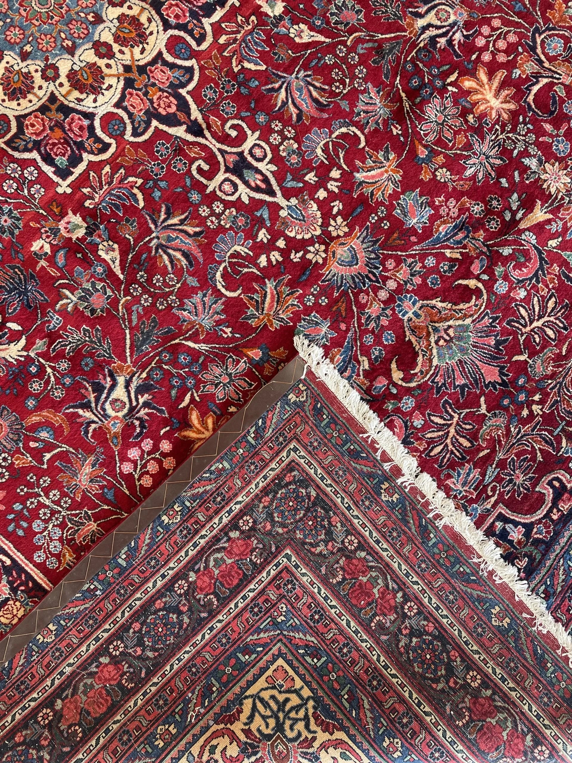 Wool Bijar Rug (9'2" x 12'2")