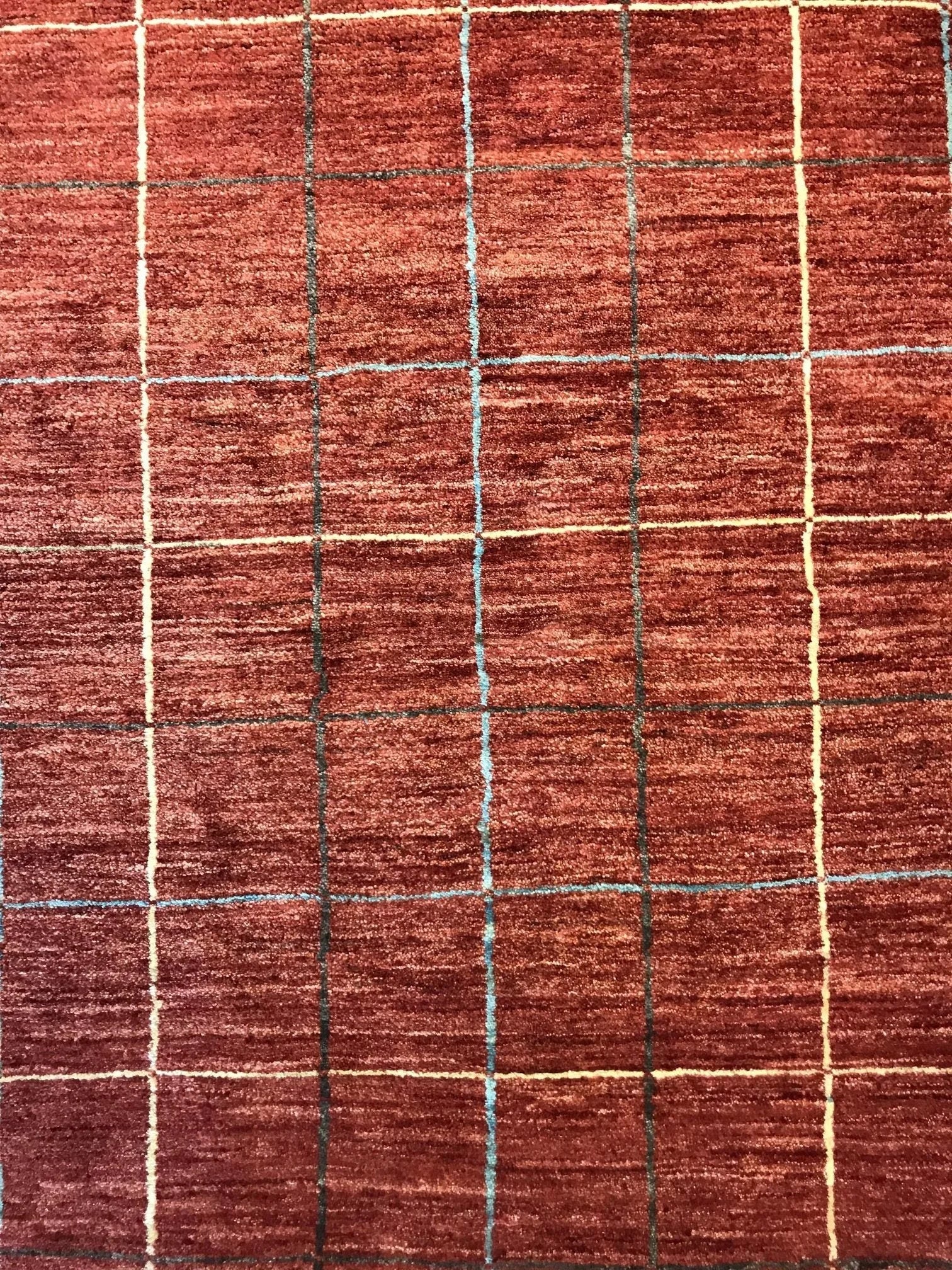 Wool Gabbeh Rug (4'3" x 6'0")