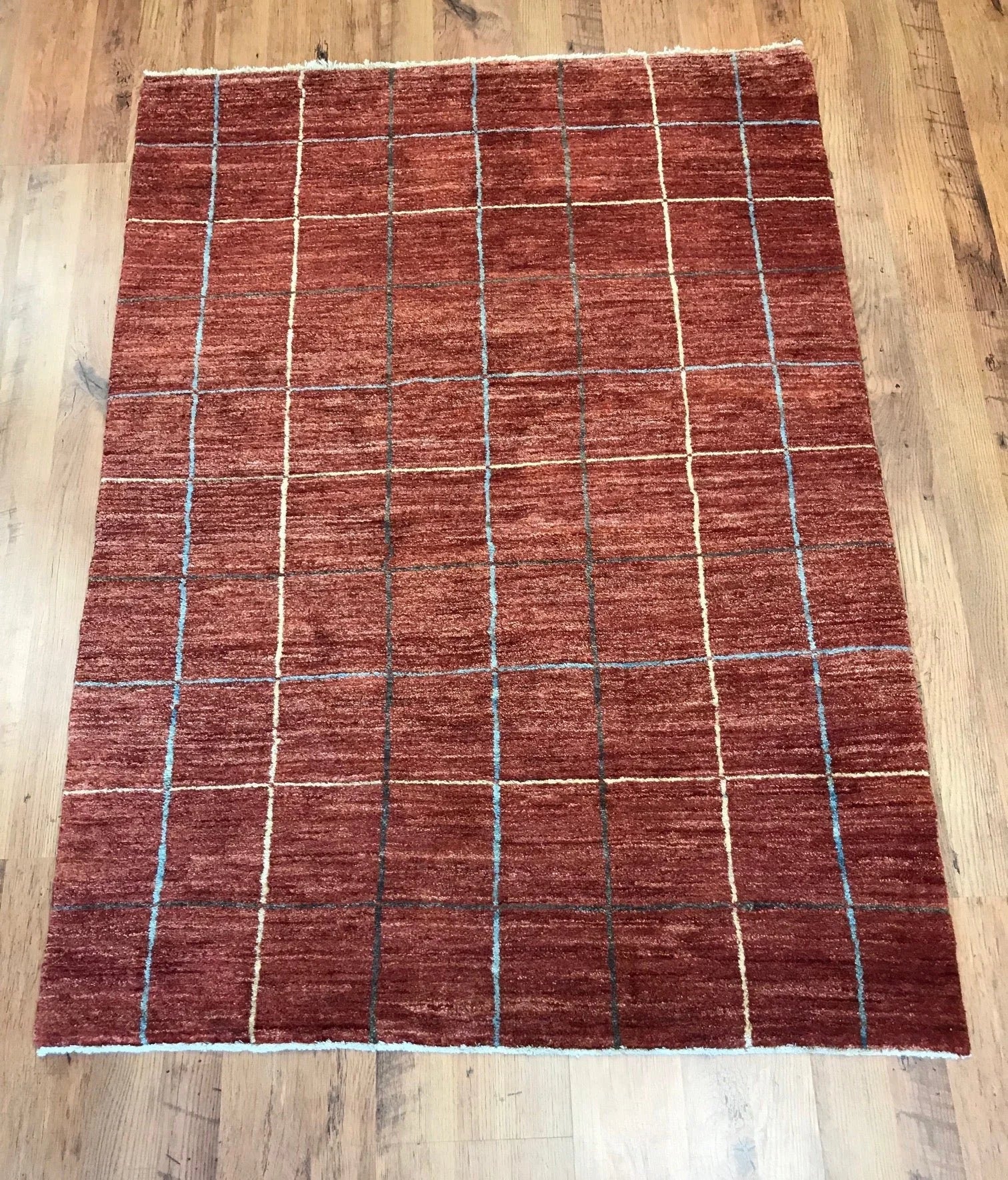 Wool Gabbeh Rug (4'3" x 6'0")
