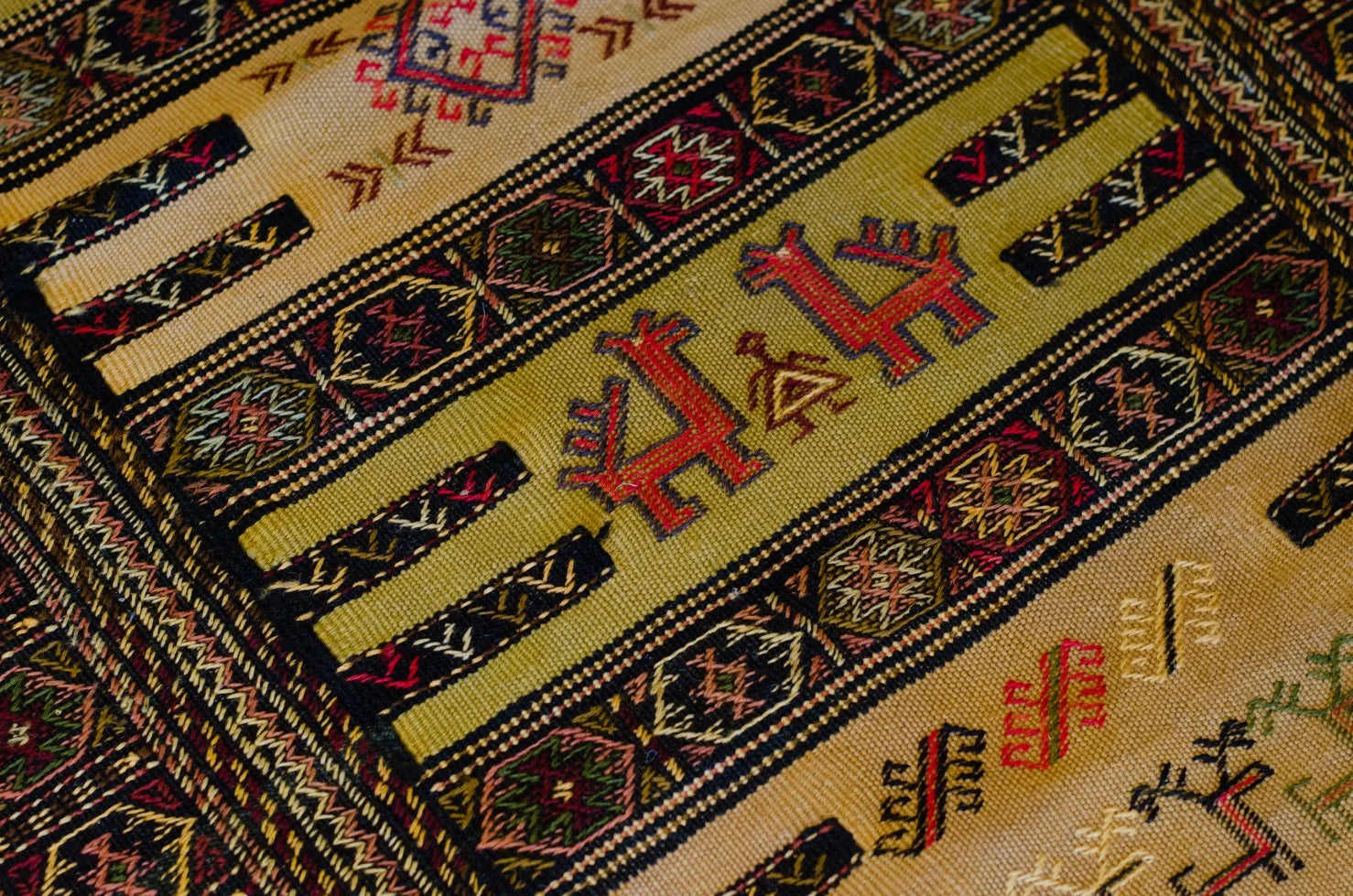 Ghouchan Kilim 5'7" x 3'2"