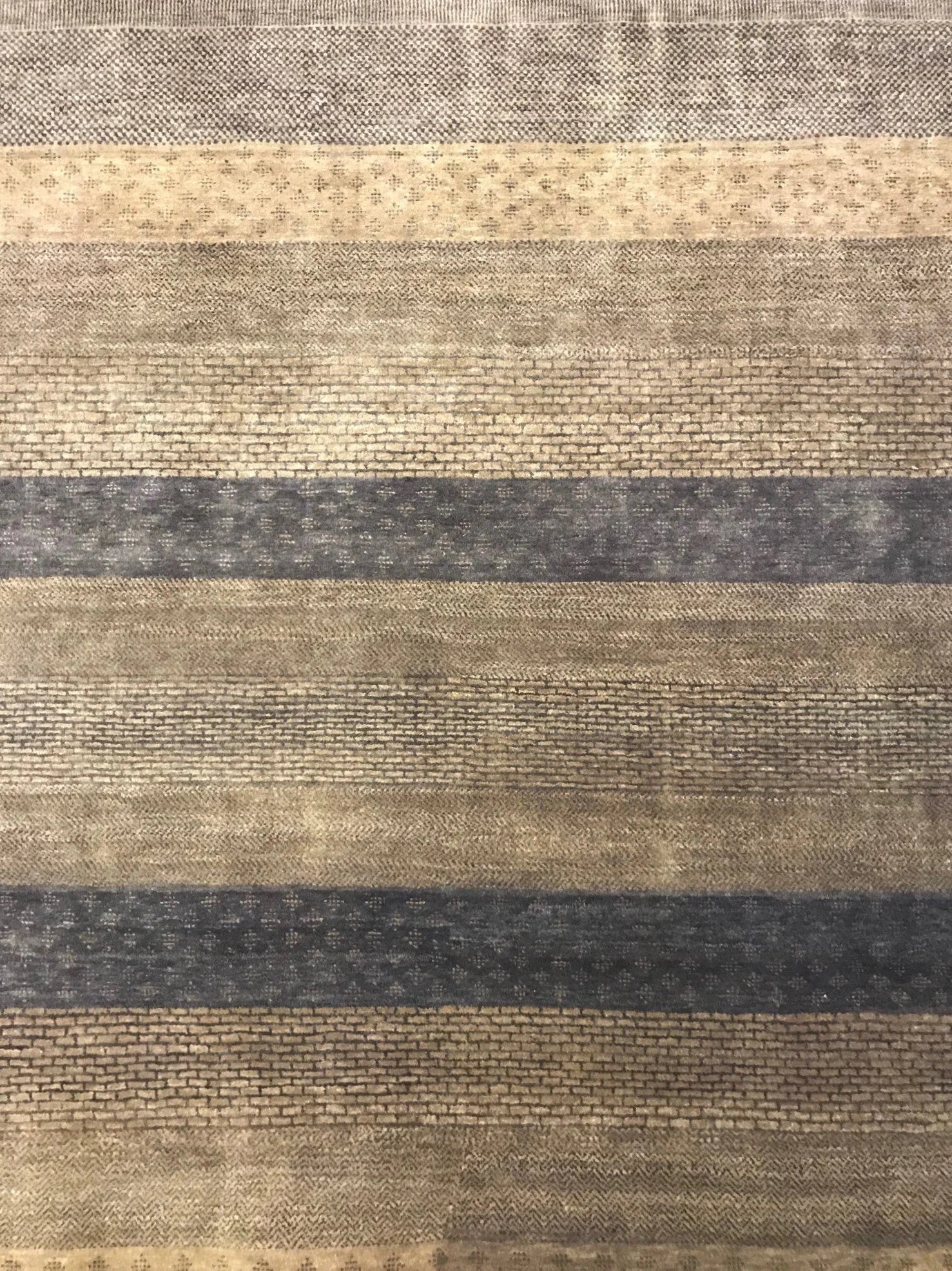 Wool Gabbeh Rug (8'4" x 9'11")