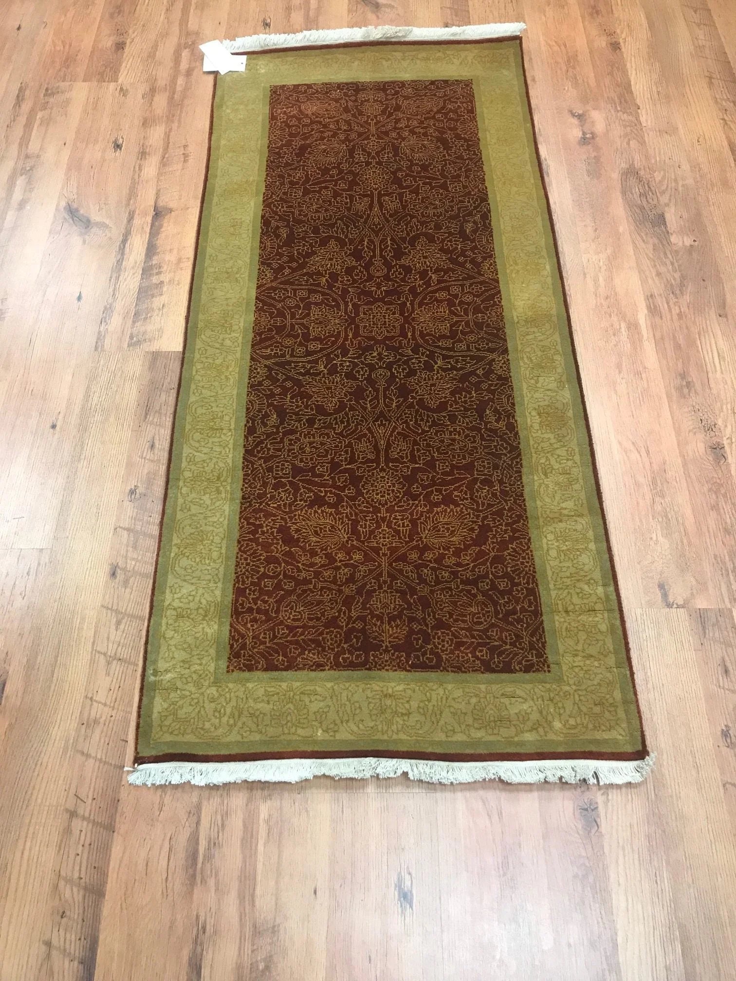 Indo Tabriz Rug Runner (2'8" x 5'11")