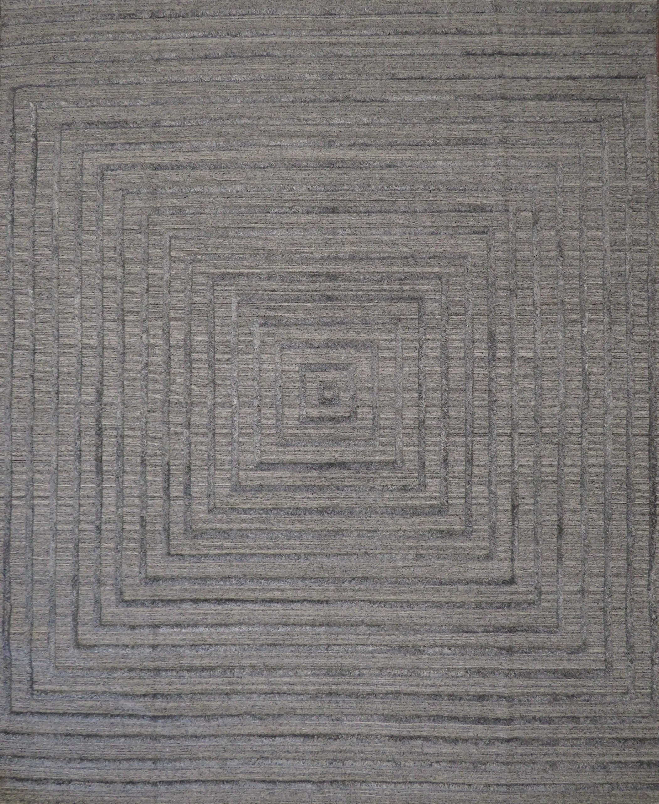 Village Collection Modern Rug (8'2" x 9'10")