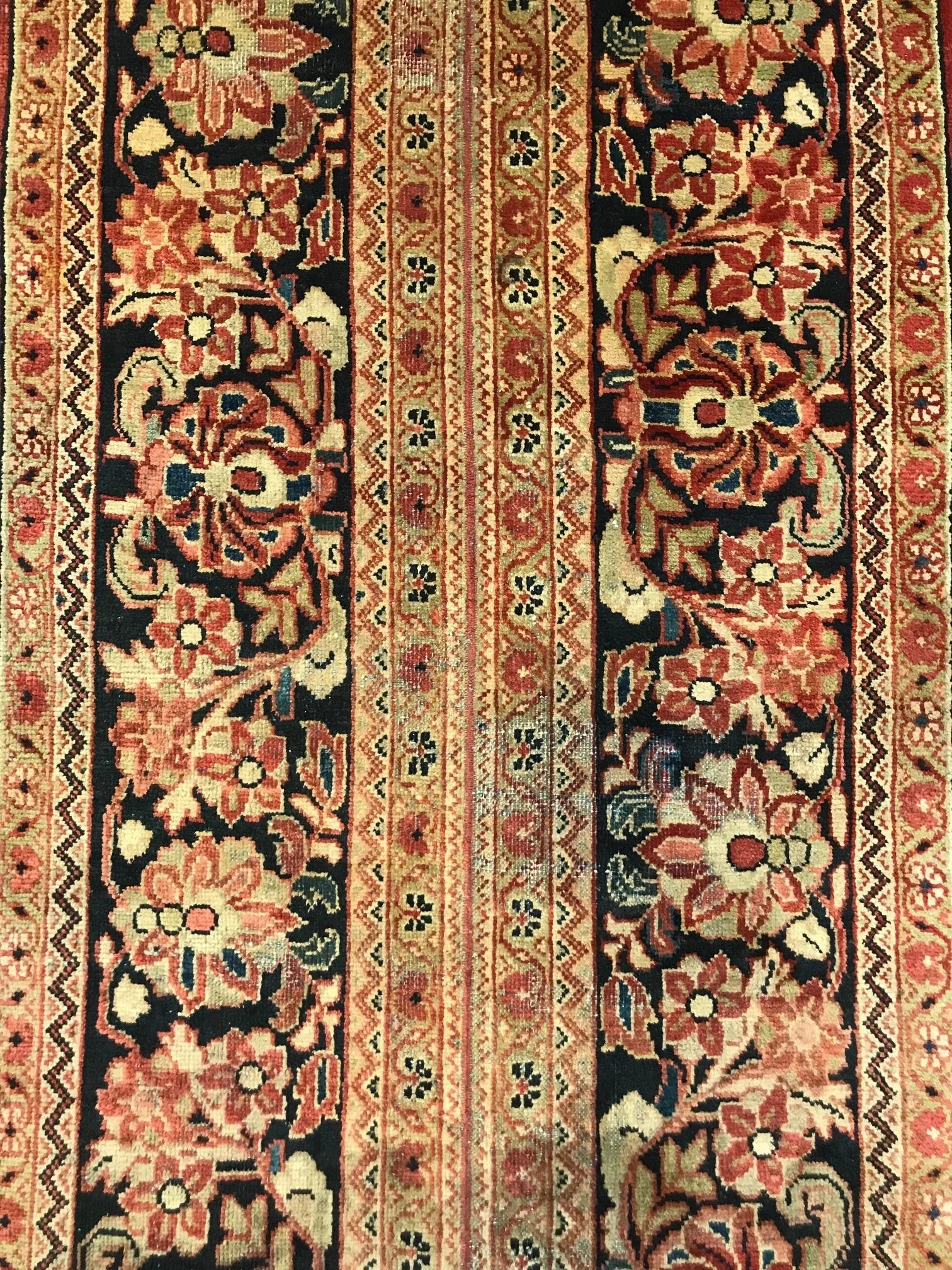 Mahal Vintage Wool Runner Rug (3'0" x 17'3")