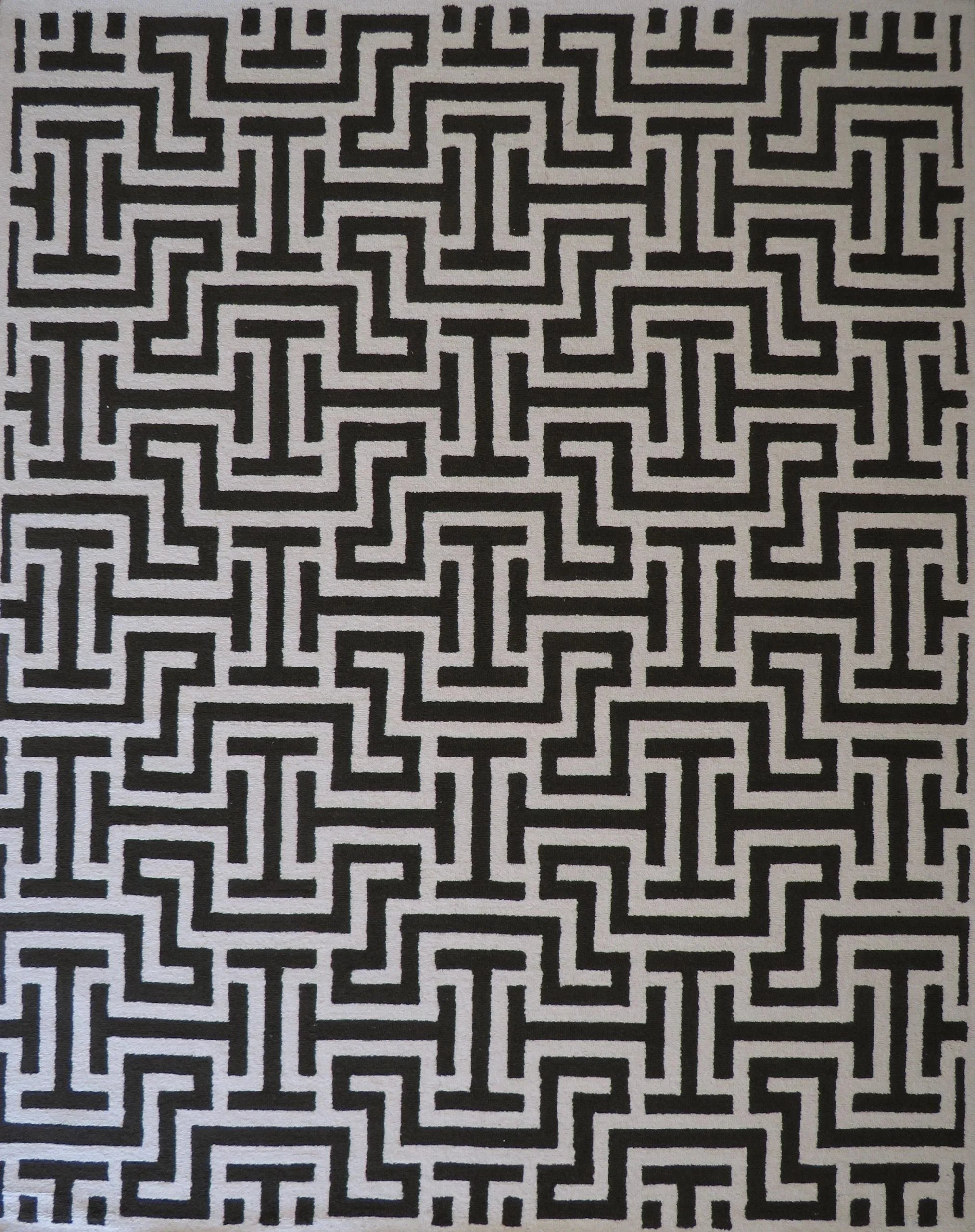 Gracie Contemporary Wool Rug (8'0" x 10'0")