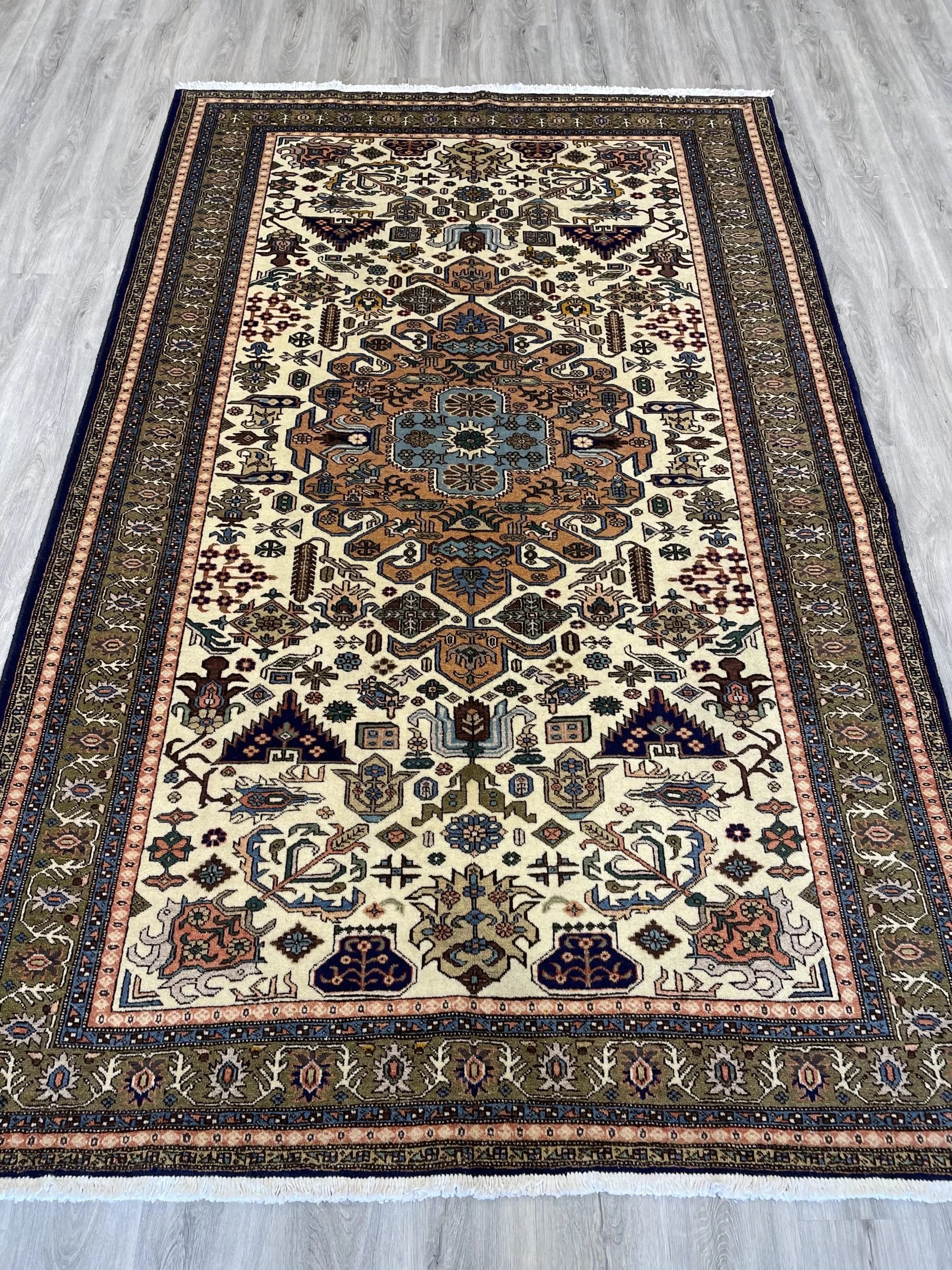 Ardebil Wool Rug (5'7" x 8'11")