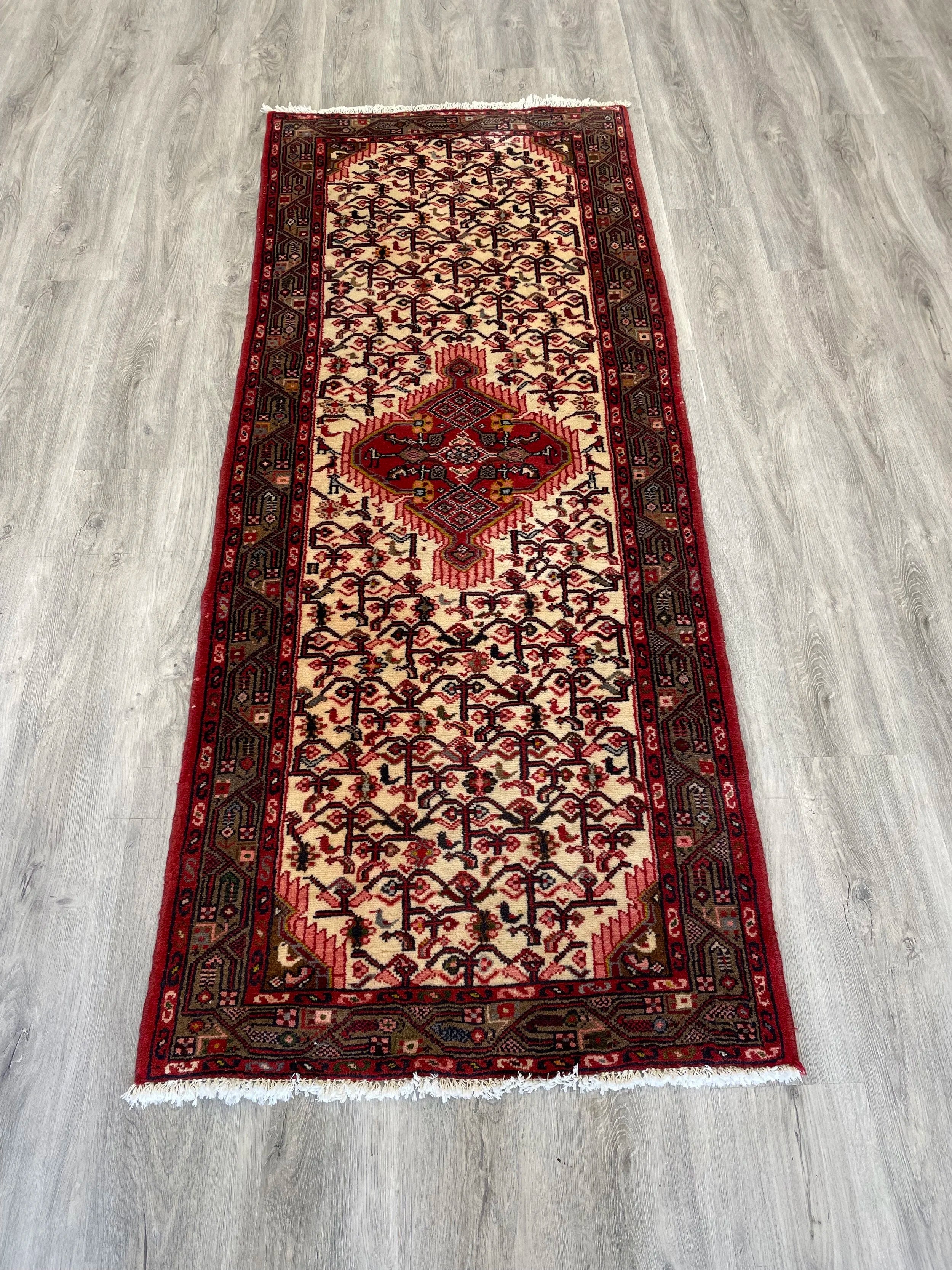 Vintage Wool Rug Runner (2'7" x 6'5")