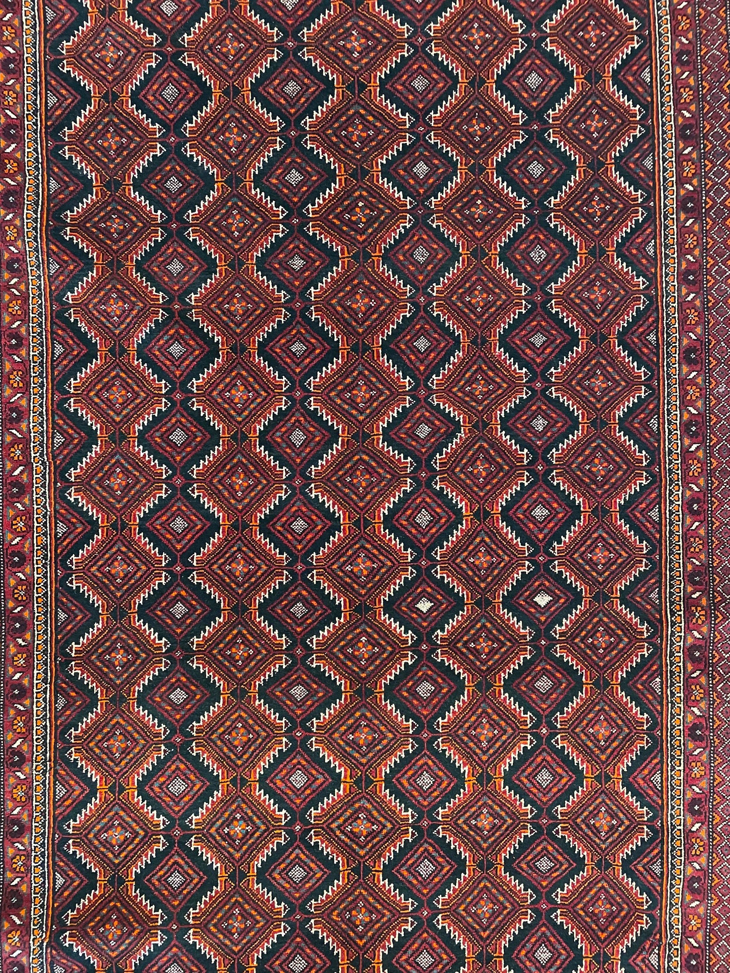 Fine Baluchi Wool Rug Runner (4'8" x 12'8")