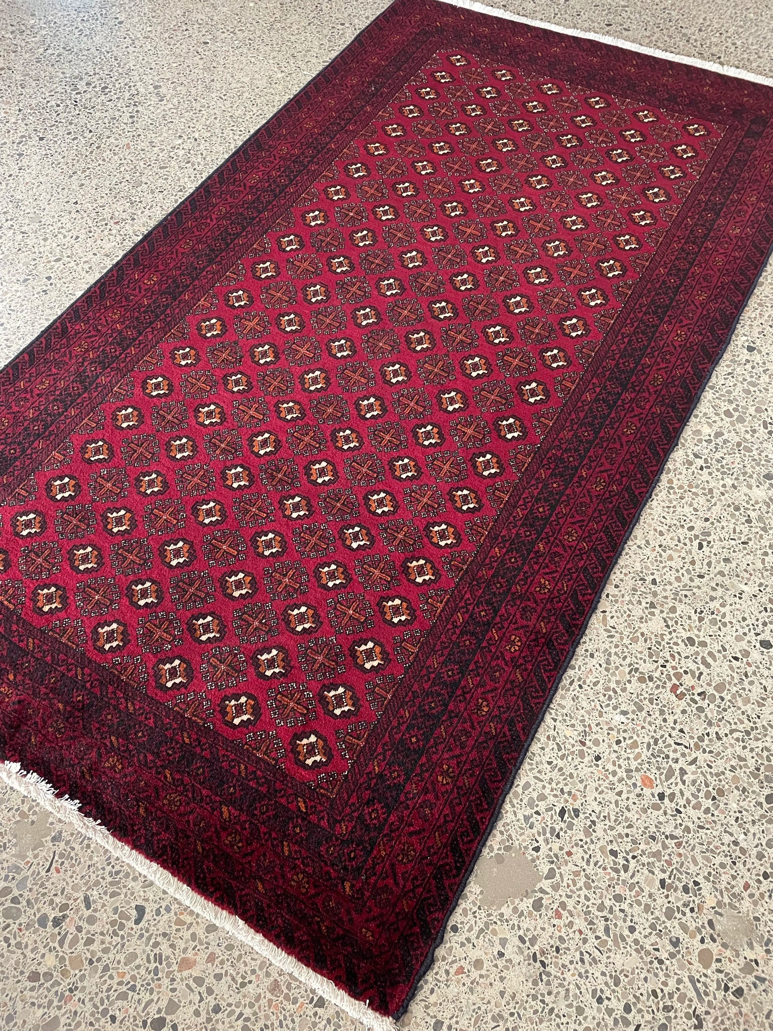 Baluchi Wool Rug (4'0" x 7'3")