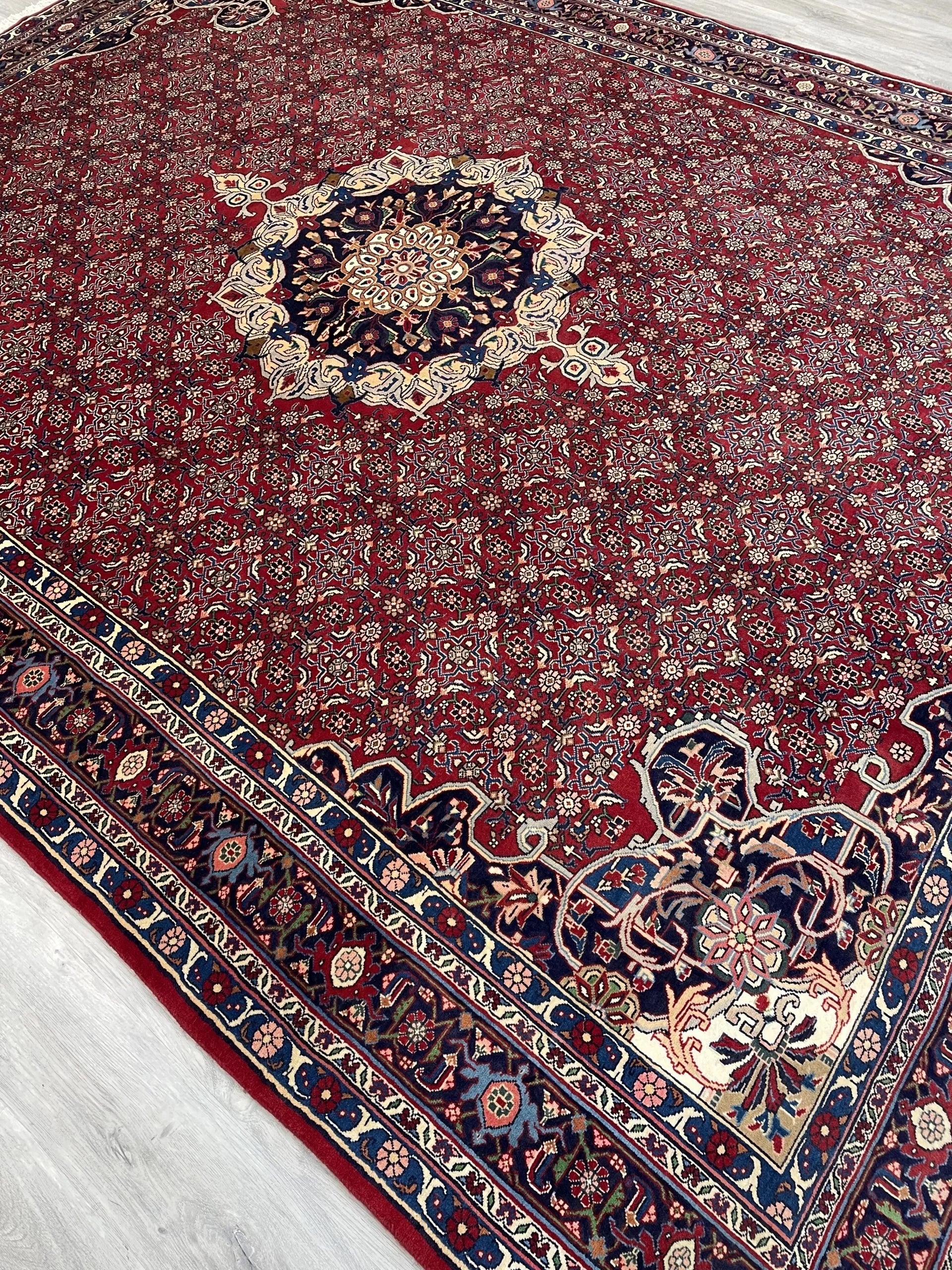 Wool Bijar Rug (8'10" x 11'7")