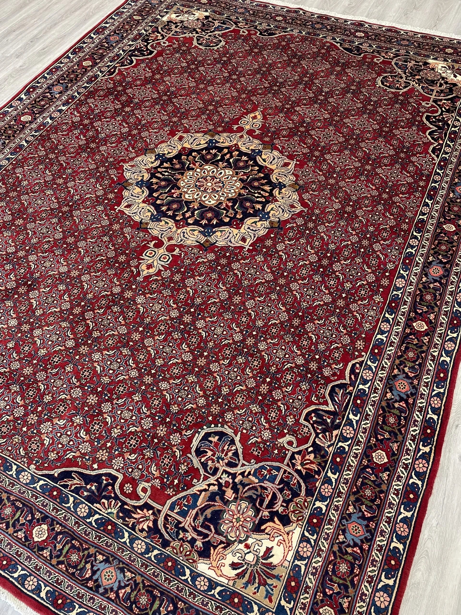 Wool Bijar Rug (8'10" x 11'7")