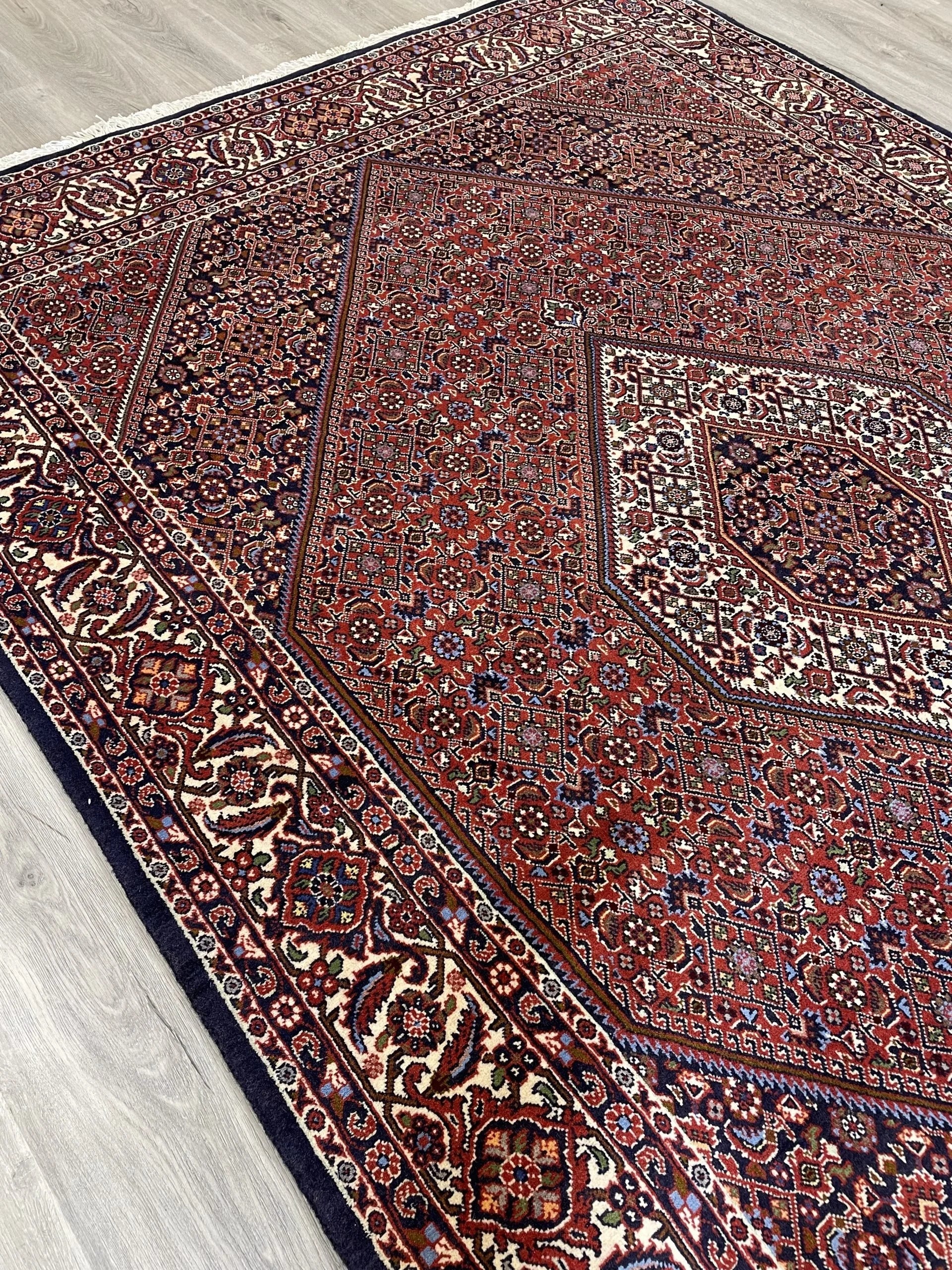 Bijar Wool Rug (5'8" x 8'3")