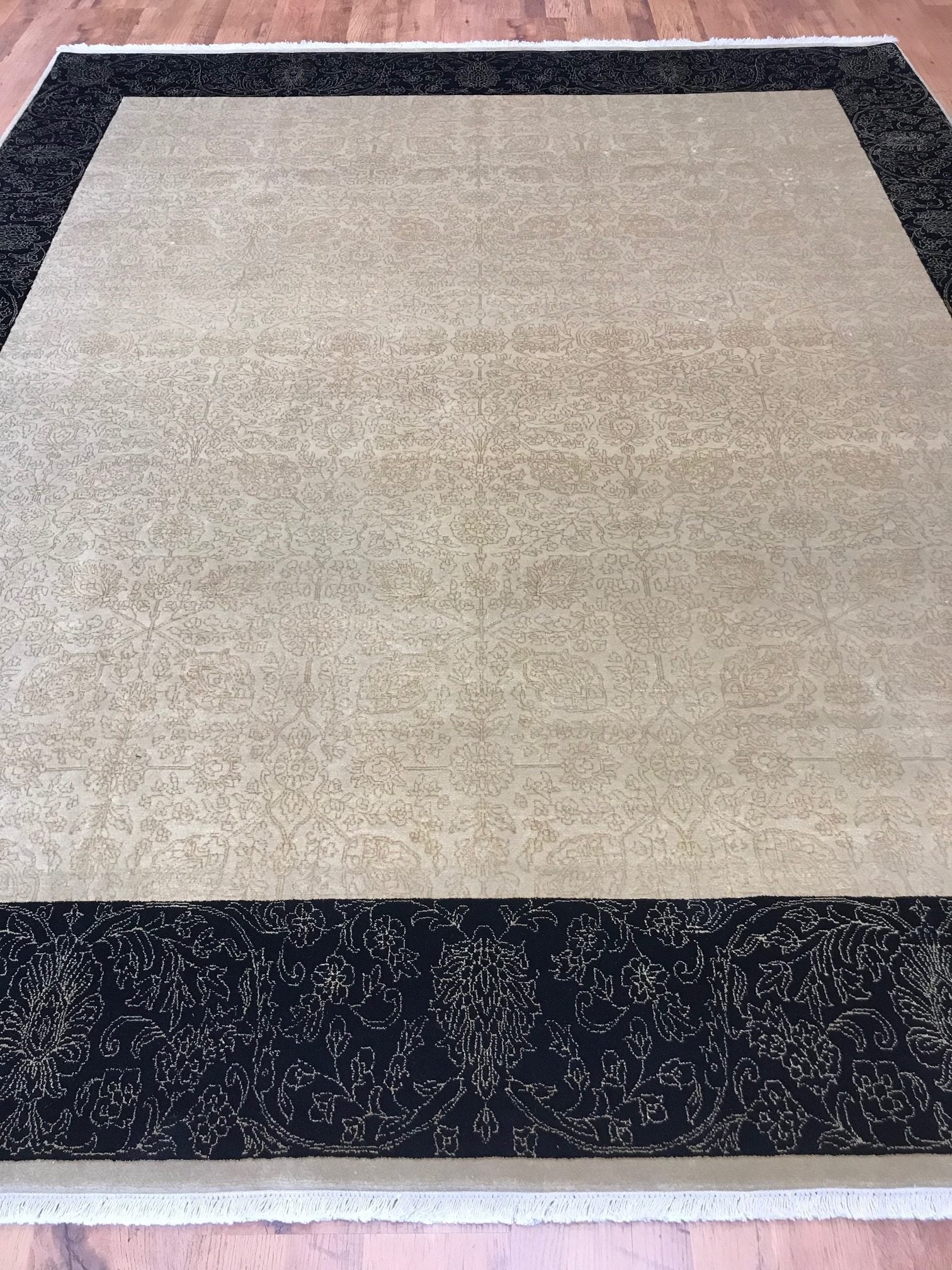 Indo Tabriz Rug (8'1" x 9'11")