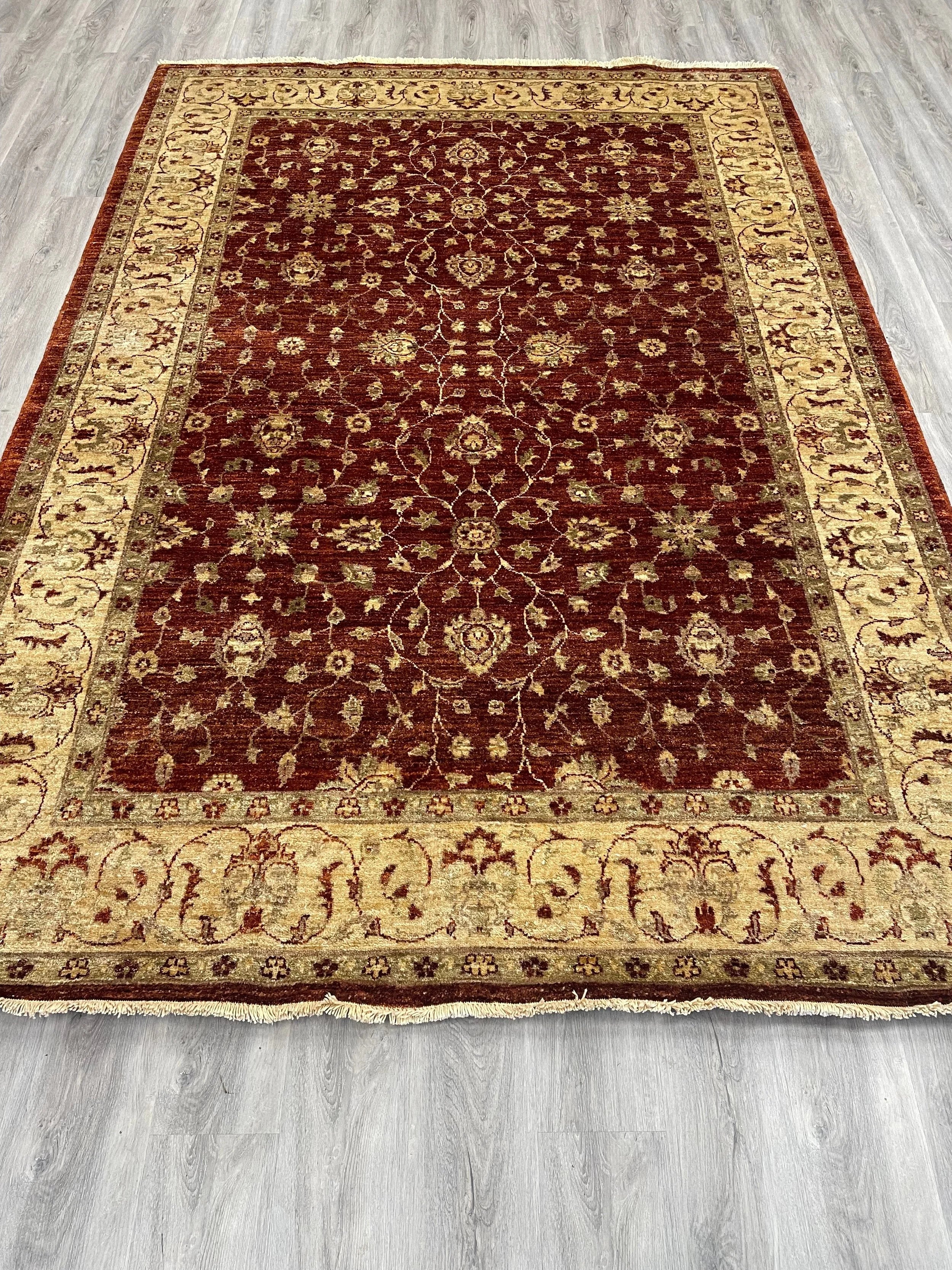 Chobi Wool Rug (6'8" x 9'9")