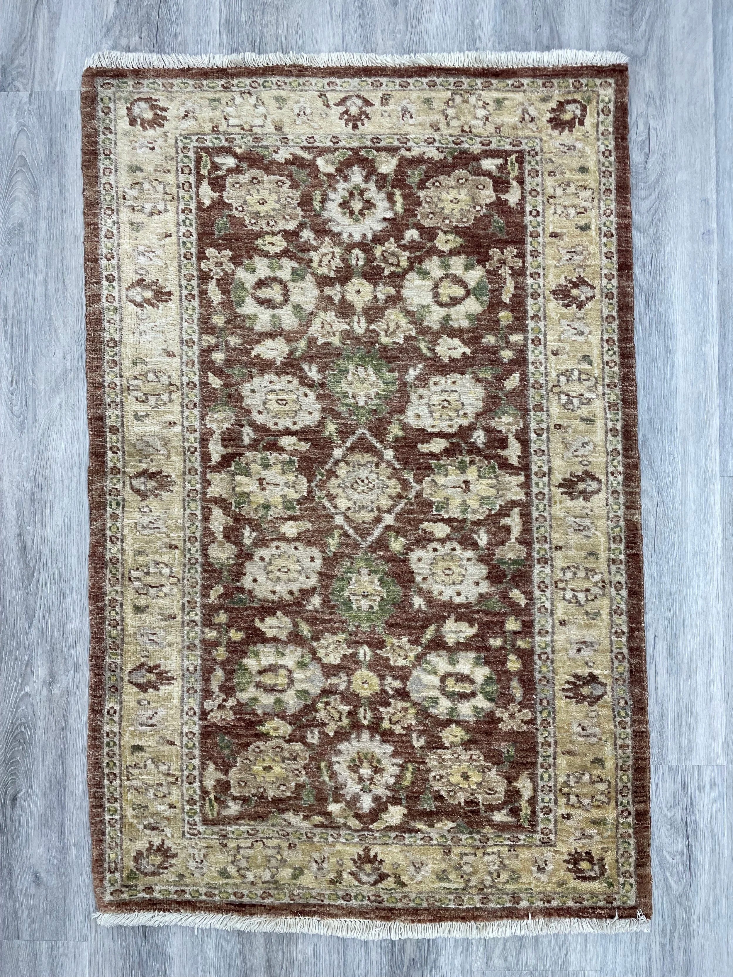 Chobi Wool Rug (2'7" x 4'0")