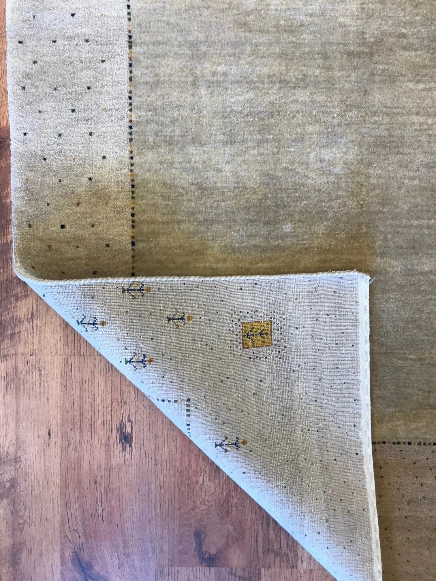 Wool Gabbeh Rug (3'9" x 5'11")