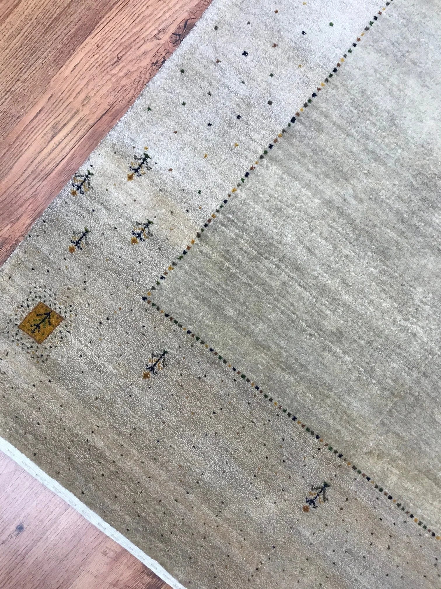 Wool Gabbeh Rug (3'9" x 5'11")