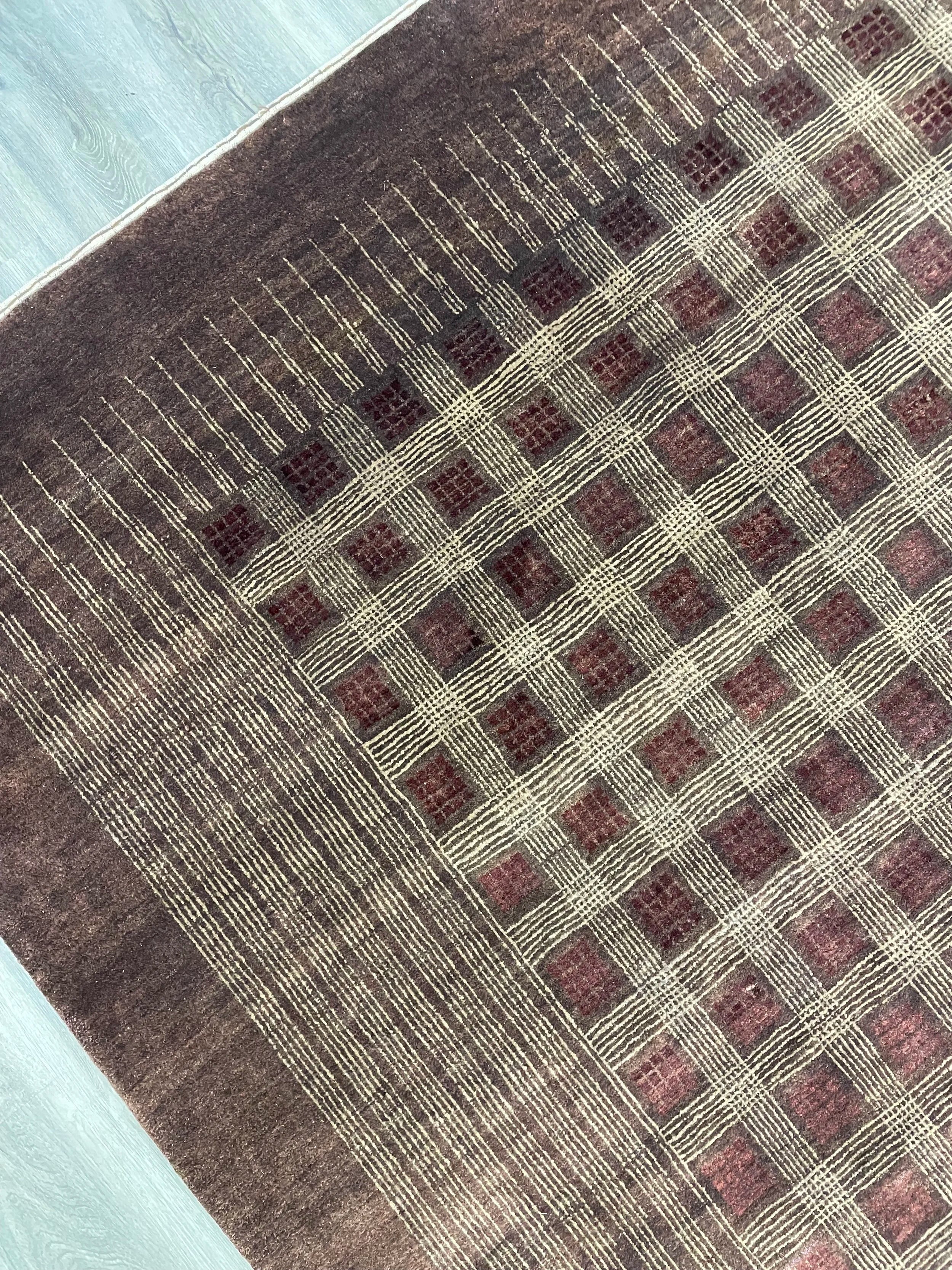 Wool Gabbeh Rug (4'7" x 6'7")