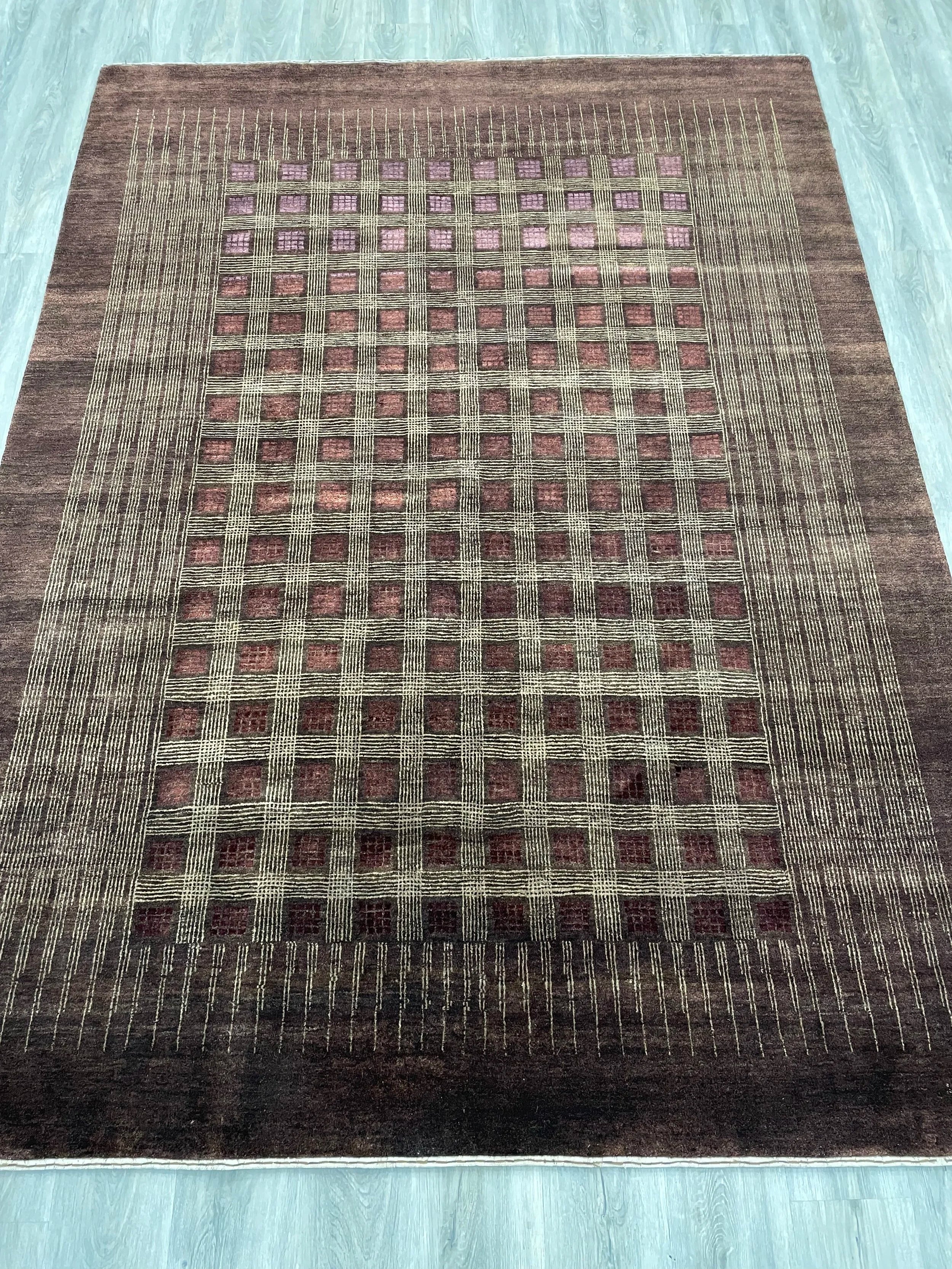 Wool Gabbeh Rug (4'7" x 6'7")