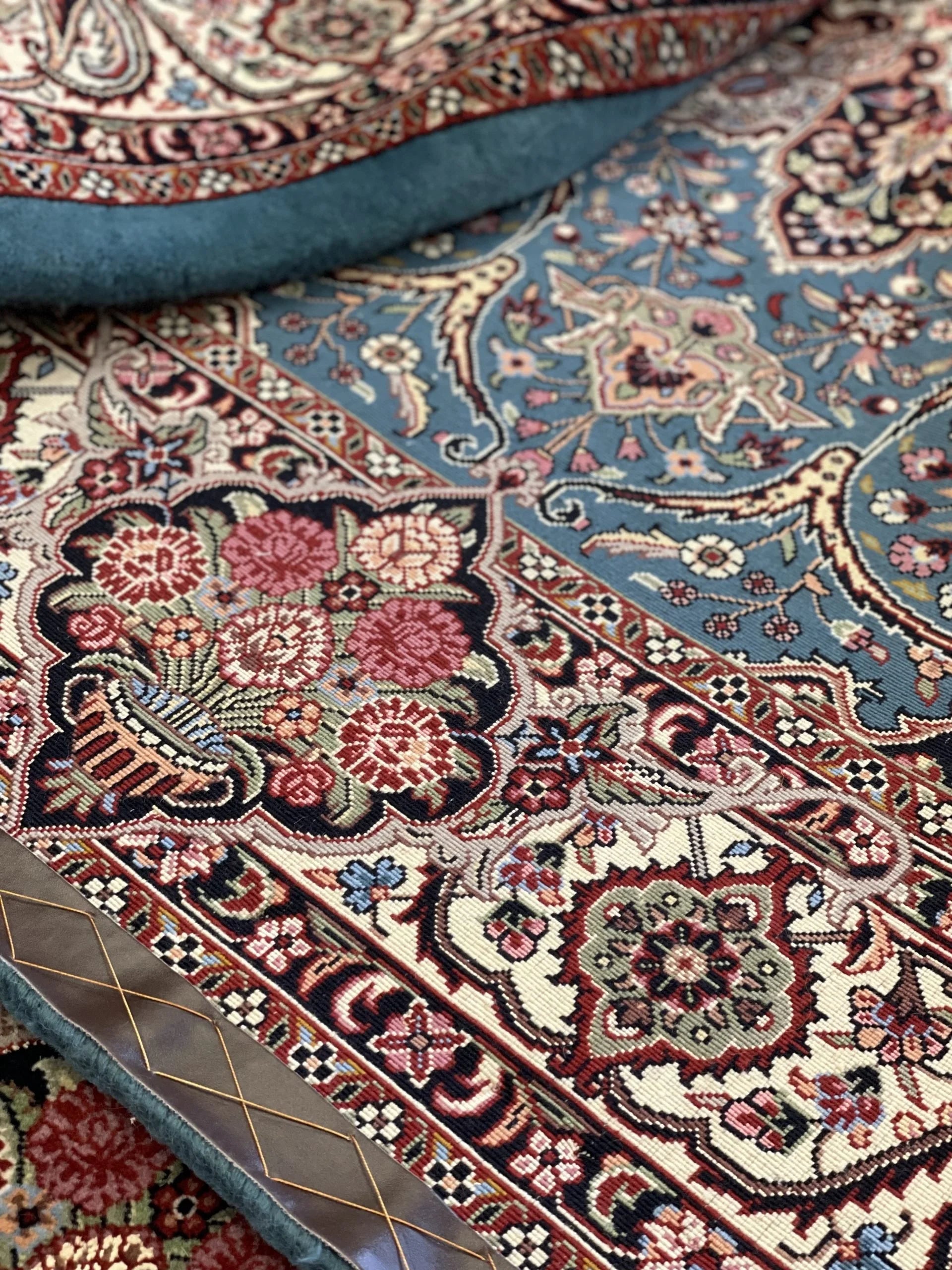 Bijar Wool & Silk Rug (5'0" x 7'0")