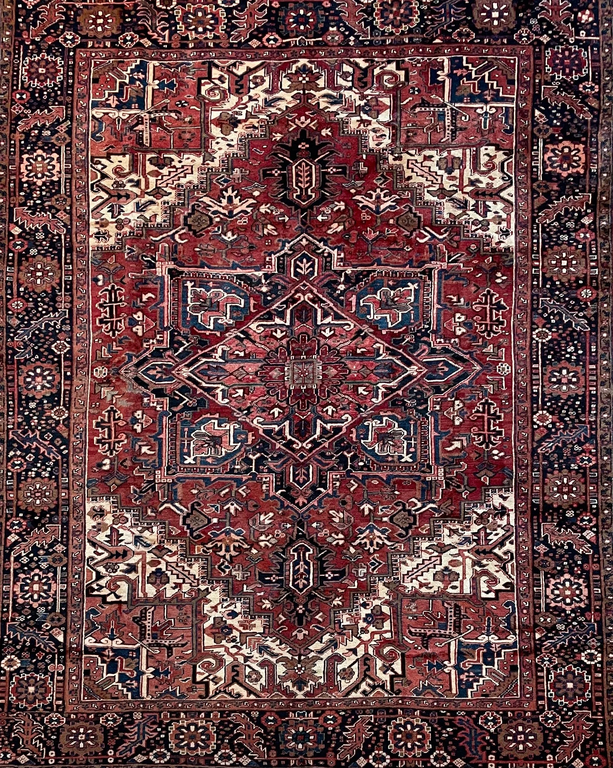 Wool Heriz Rug (8x10)