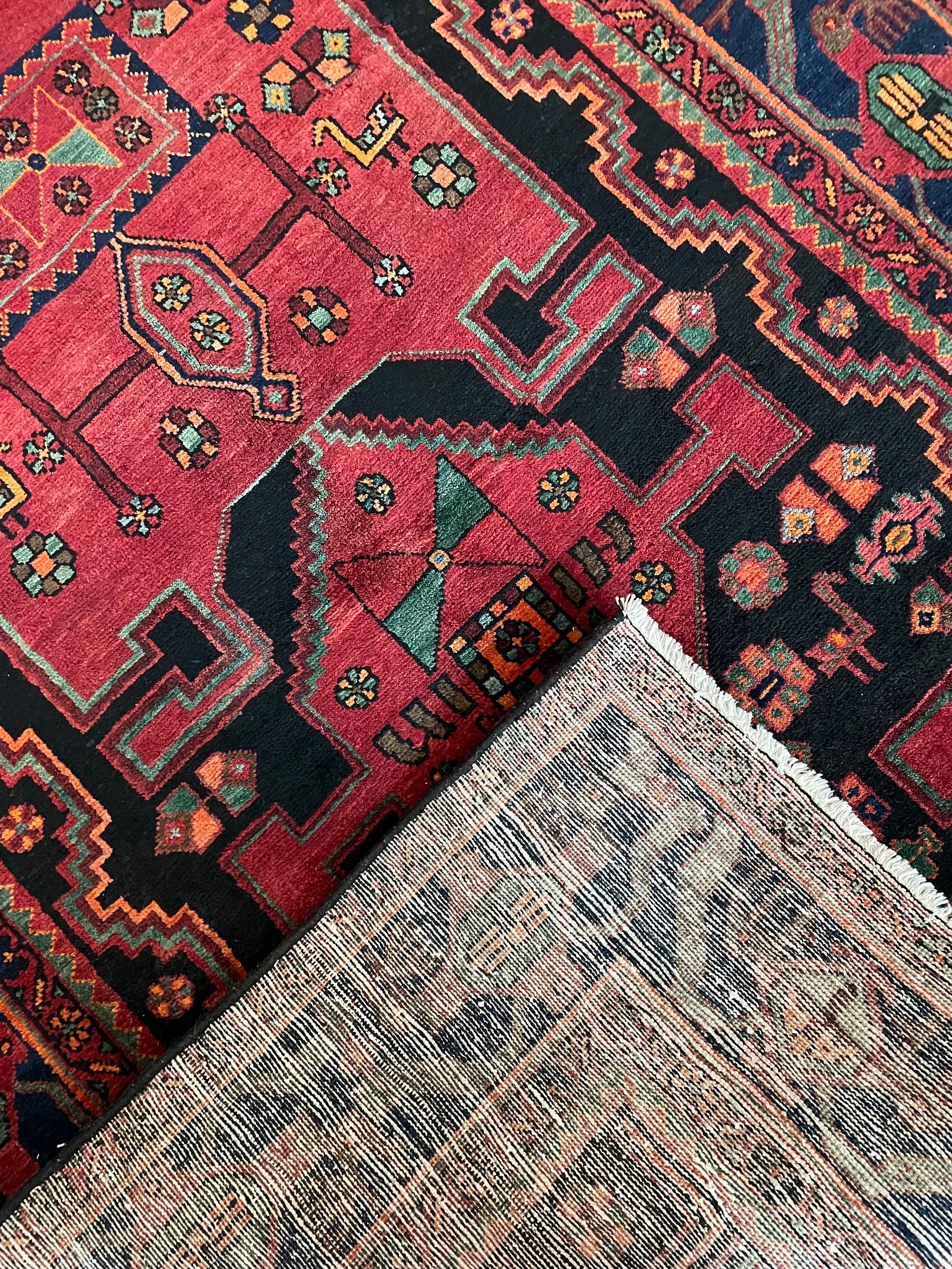 Koliai Tribal Wool Rug (4'4" x 8'7")