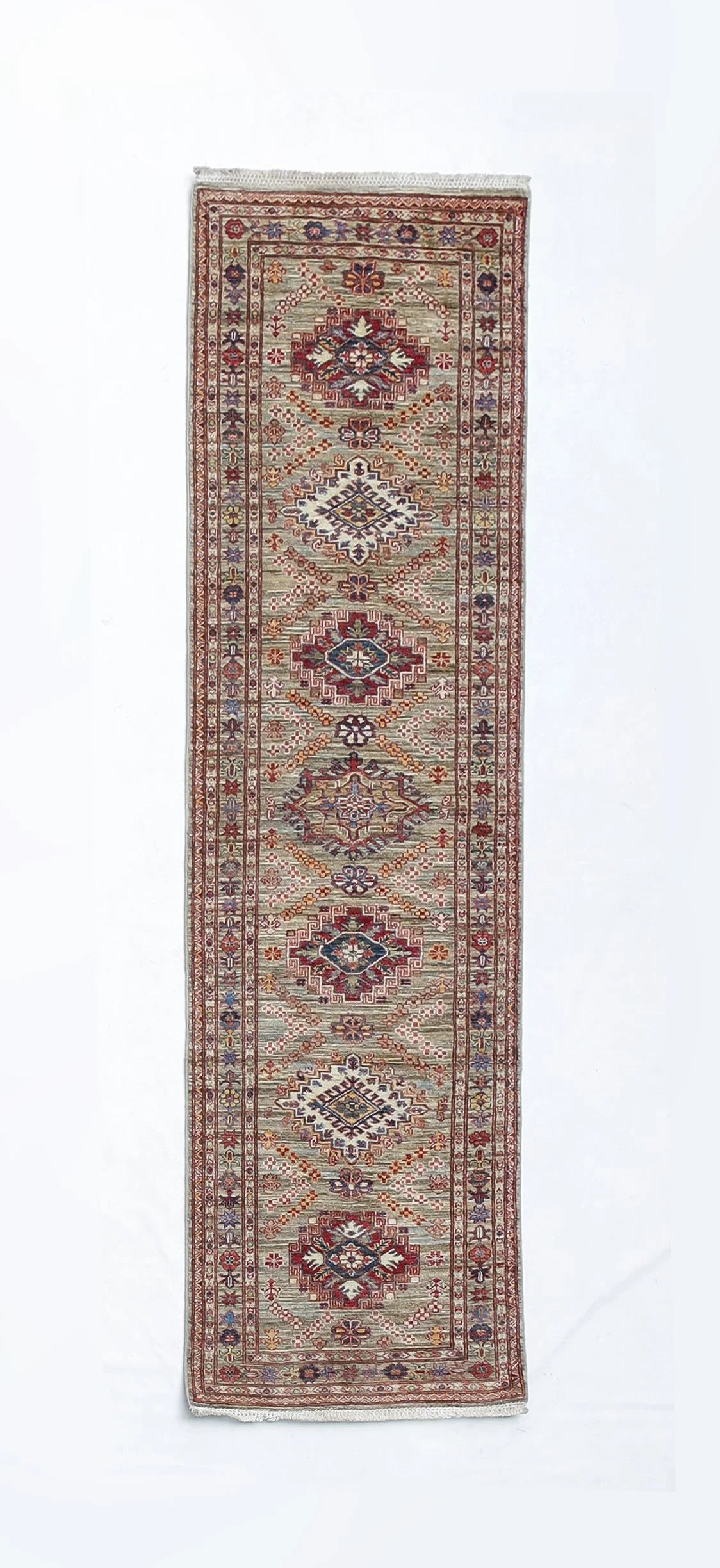 Super Kazak Rug Runner (2'8" x 9'0")